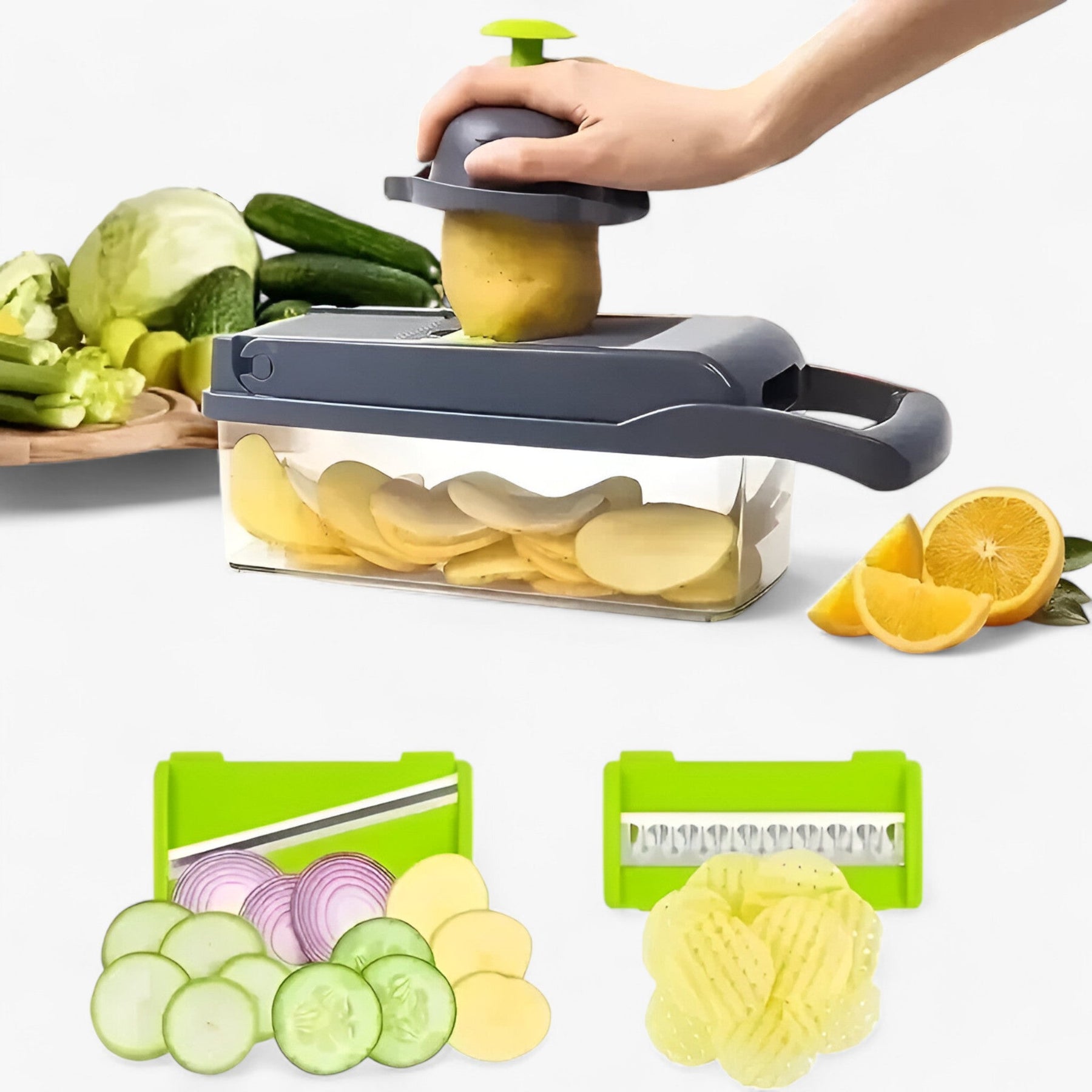 home & garden : Groentenschneider | Multifunctionele snijder en hakker in van Pantinoshop