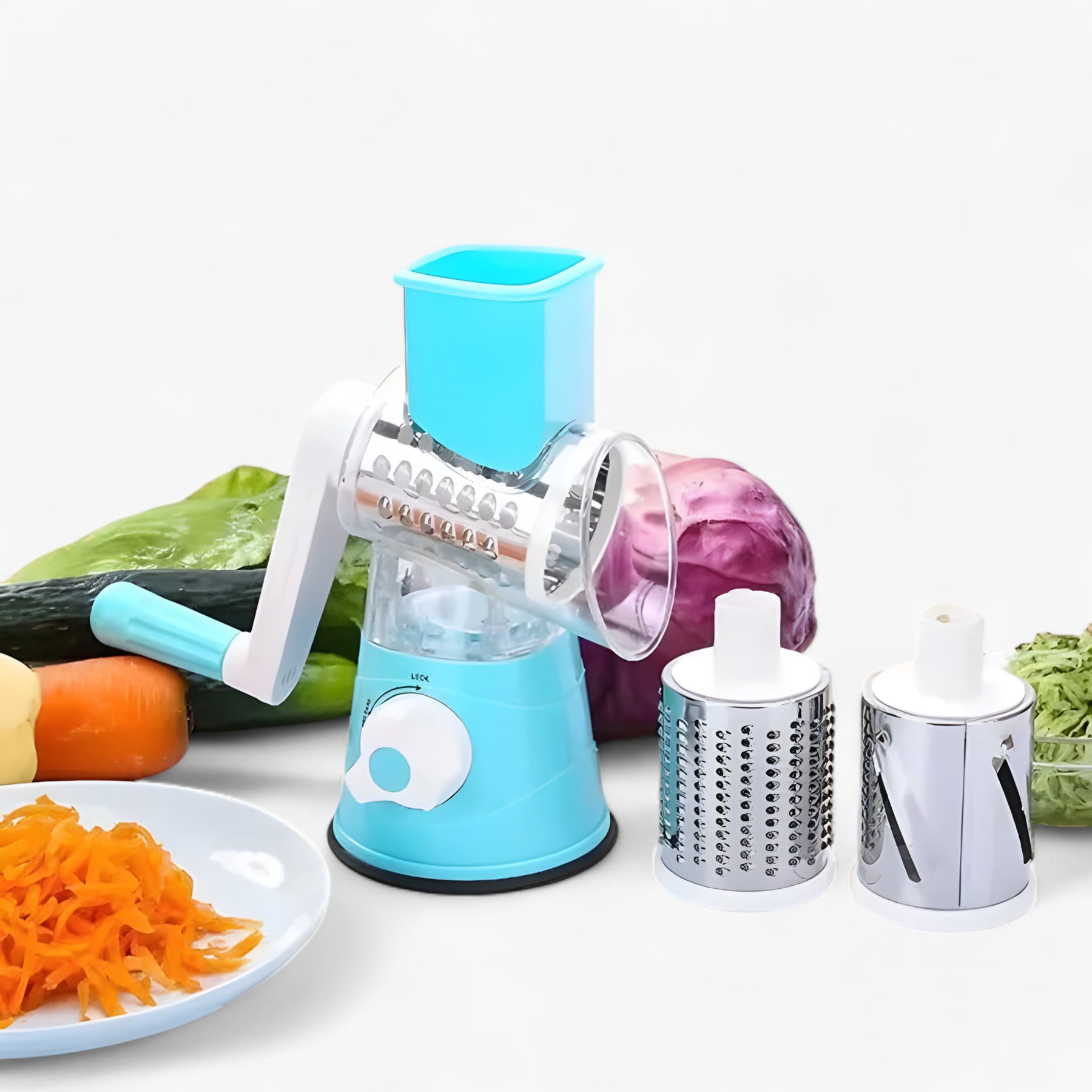 home & garden : Roterende rasp | Handige, tijdbesparende voedselbereiding in van Pantinoshop