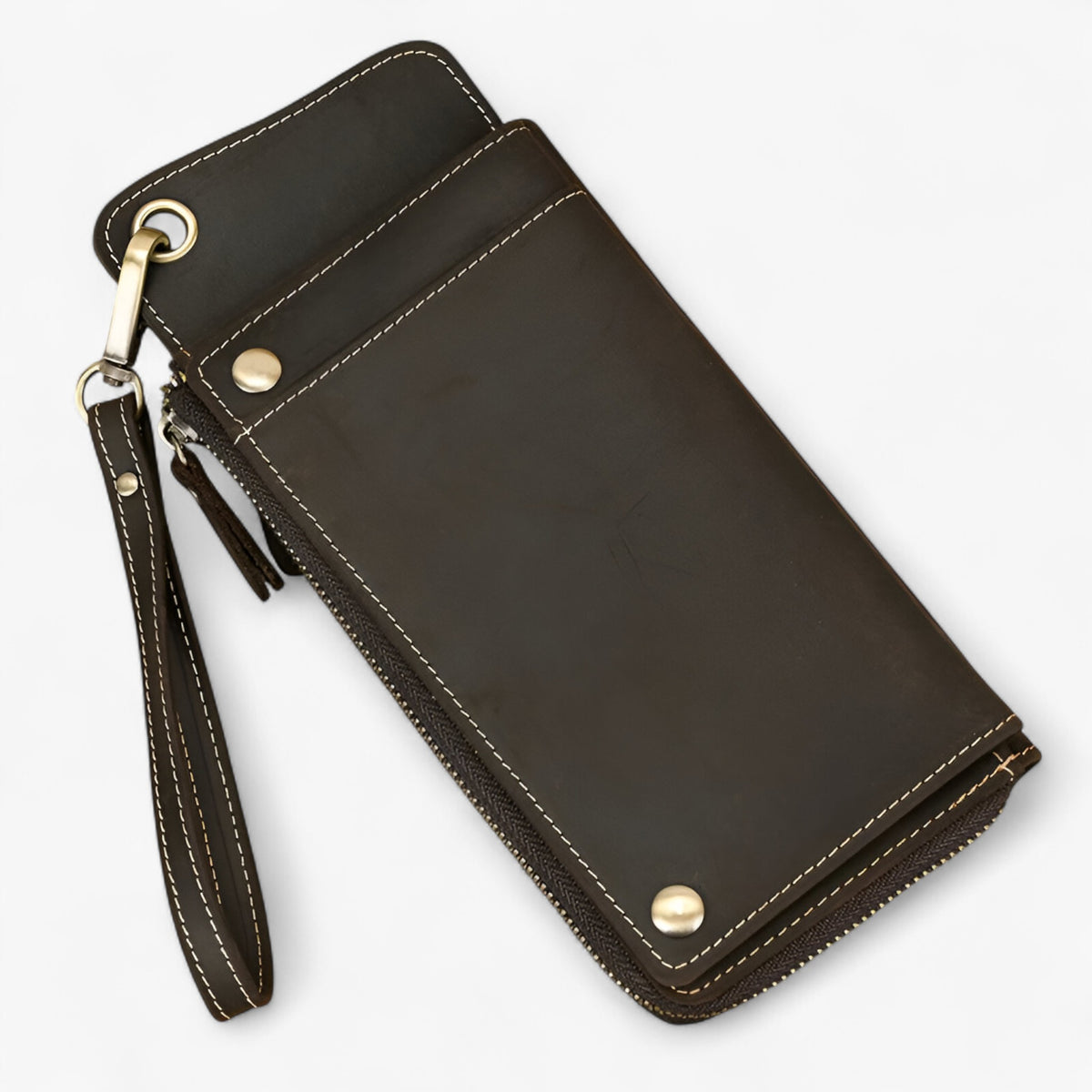 bags : Echte Leren Heren Portemonnee – Compact en Stijlvol in van Pantino