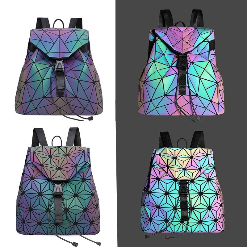 bags : Lichtgevende Geometrische Rugzak in van Pantino