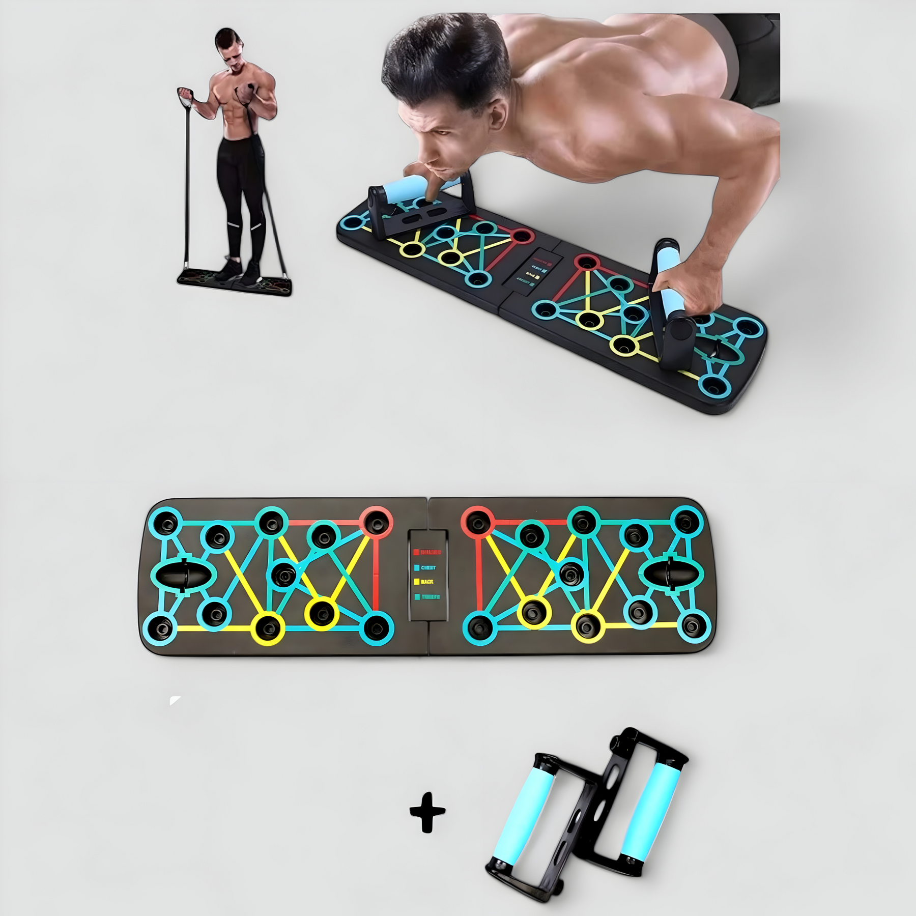 outdoor equipment : MasterBoard | Multifunctioneel Opdruk Bord | Thuis Fitness Apparatuur in van Pantino