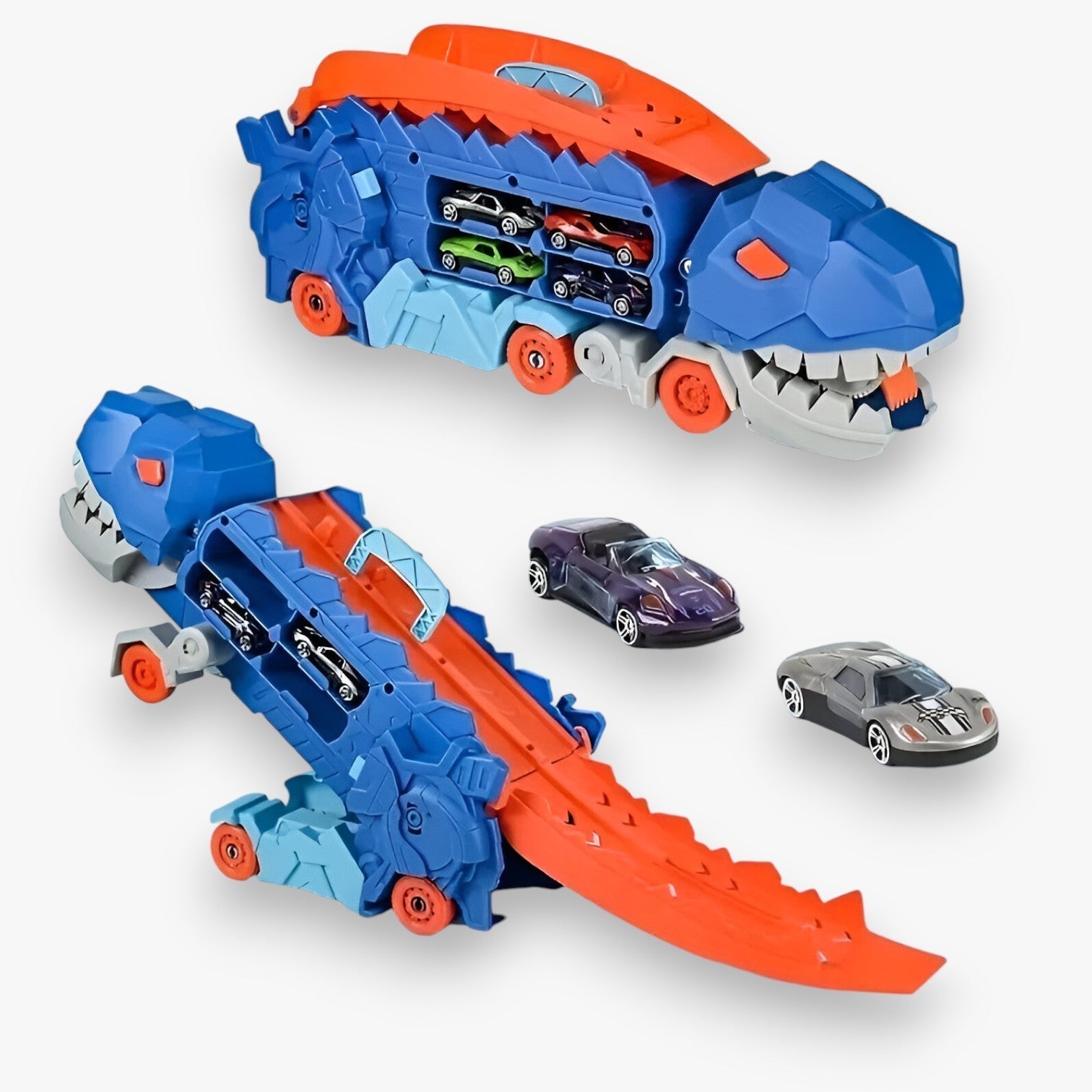 other : Dinosaurus Van - Opvouwbaar transformerend speelgoed in van Pantinoshop