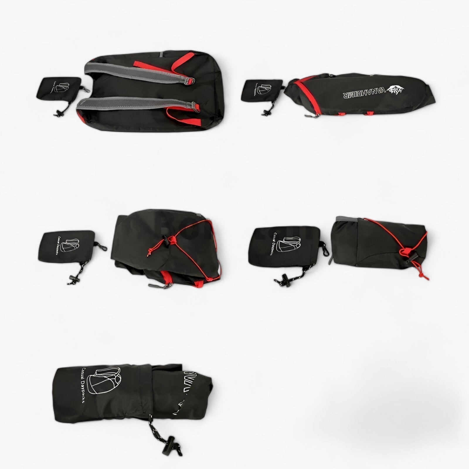 Luna - Opvouwbare rugzak - compact en praktisch - €25 : Luna - Opvouwbare rugzak - compact en praktisch in van Pantino