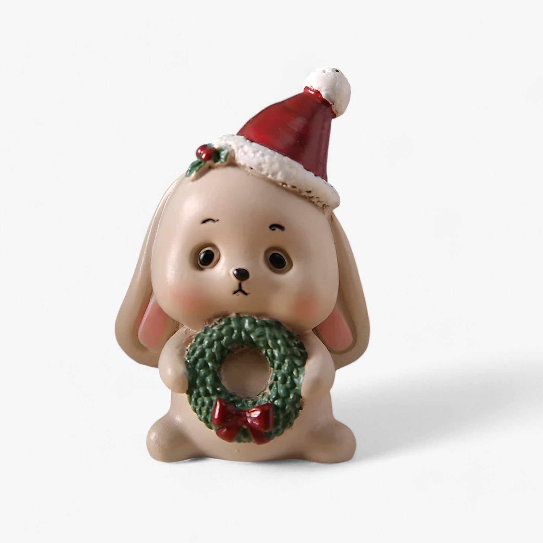 home & garden : Kerstgeest | Micro Landschap Kerstdecoraties - Voeg een Schattige Touch Toe aan Uw Bureau en Auto in Konijn van Pantinoshop