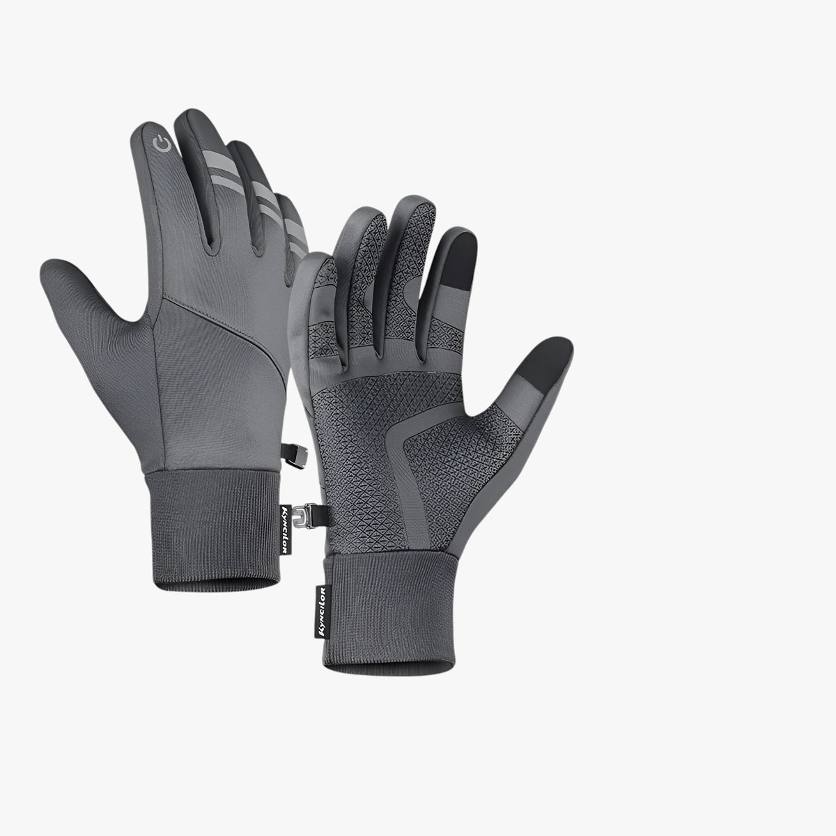outdoor equipment : Russel | Waterdichte Winter Handschoenen voor Buiten Sporten in Gray van Pantinoshop