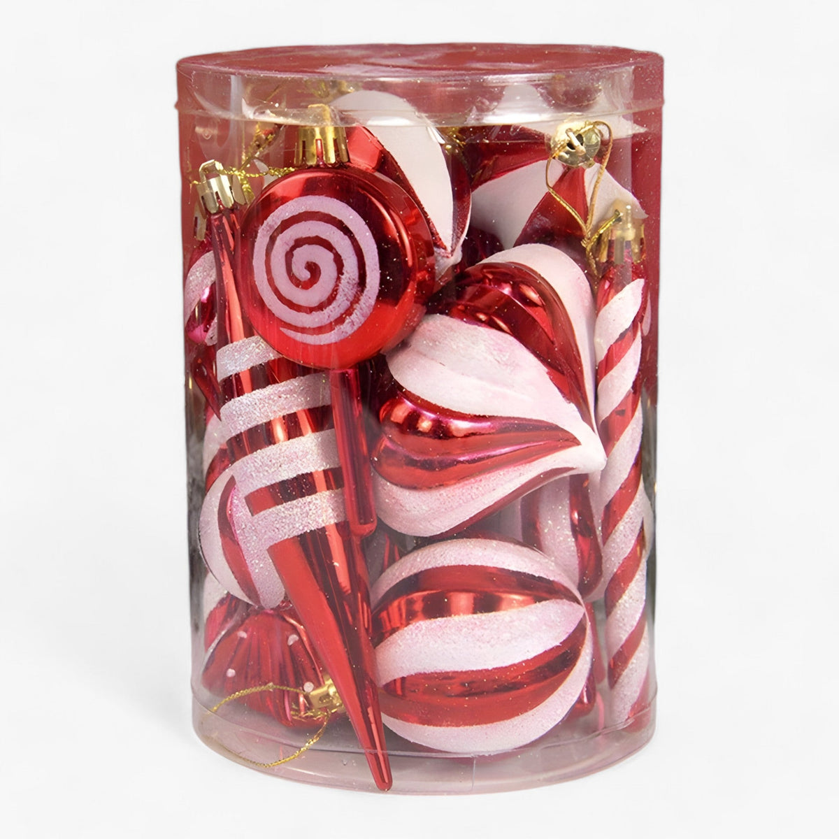 home & garden : Rood | Rode kerstballen - Feestelijke ornamenten en kerstcadeaus in 14-delige set van Pantinoshop
