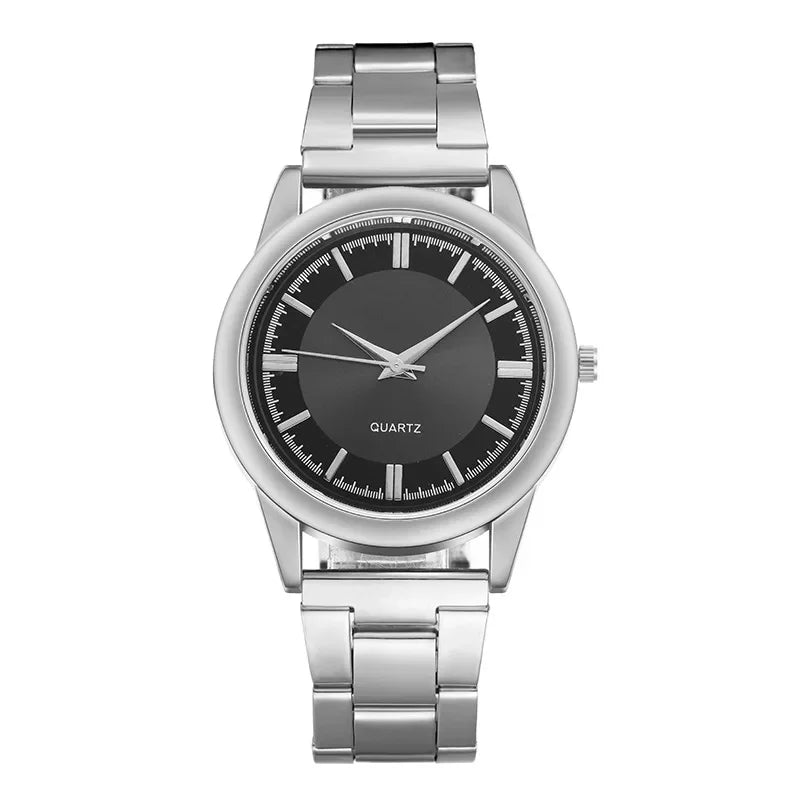 watches : Fritz | Klassiek Quartz - Stijlvol RVS Ontwerp in Zilver Zwart van Pantinoshop