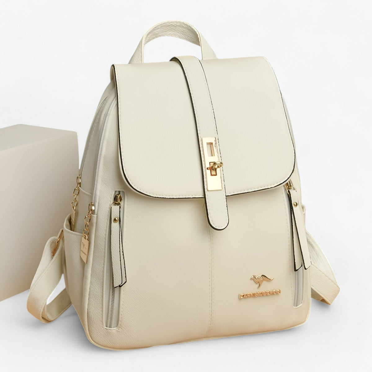 bags : Dana | Stijlvolle leren rugzak voor vrouwen - Perfect voor het dagelijks leven en reizen in van Pantinoshop