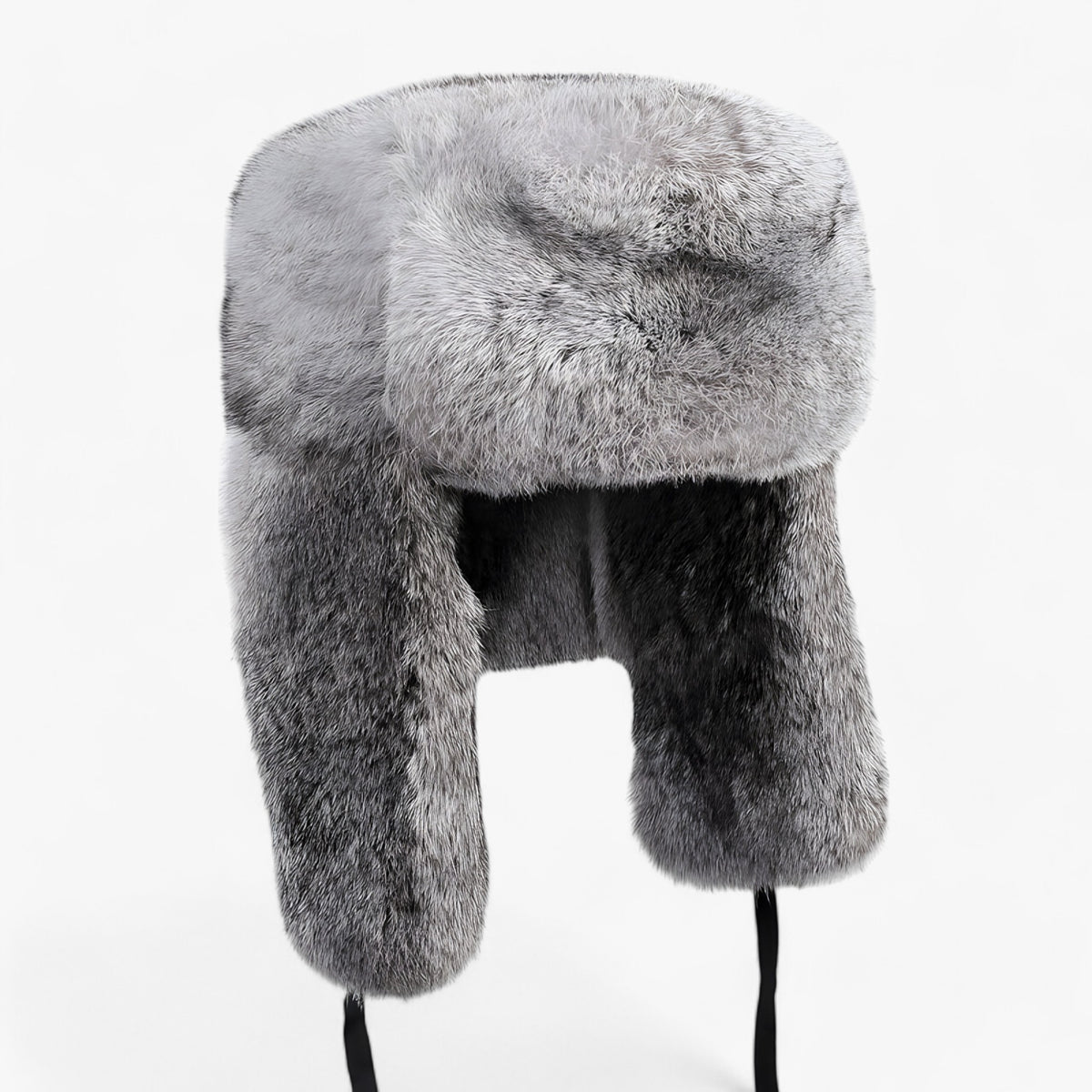 men's fashion : Fordy | Vintage Baseballpet - Stijlvolle Warmte en Oorbescherming in Grijze Premium Konijn van Pantinoshop