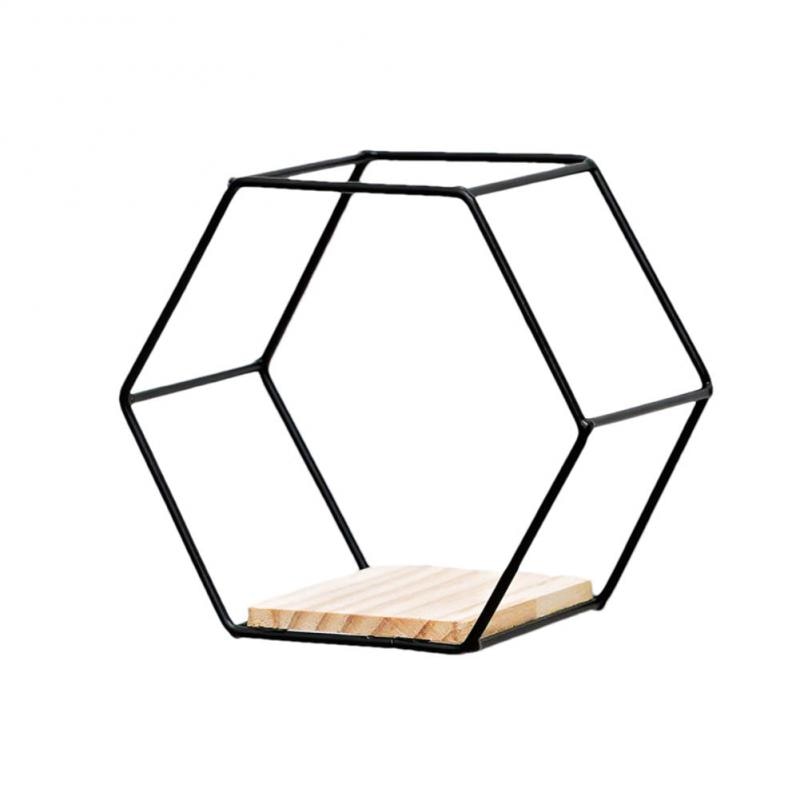 home & garden : HexaDecor | Een uniek zeshoekig wanddecoratie om je favoriete spulletjes in te presenteren! in Zwart van Pantino