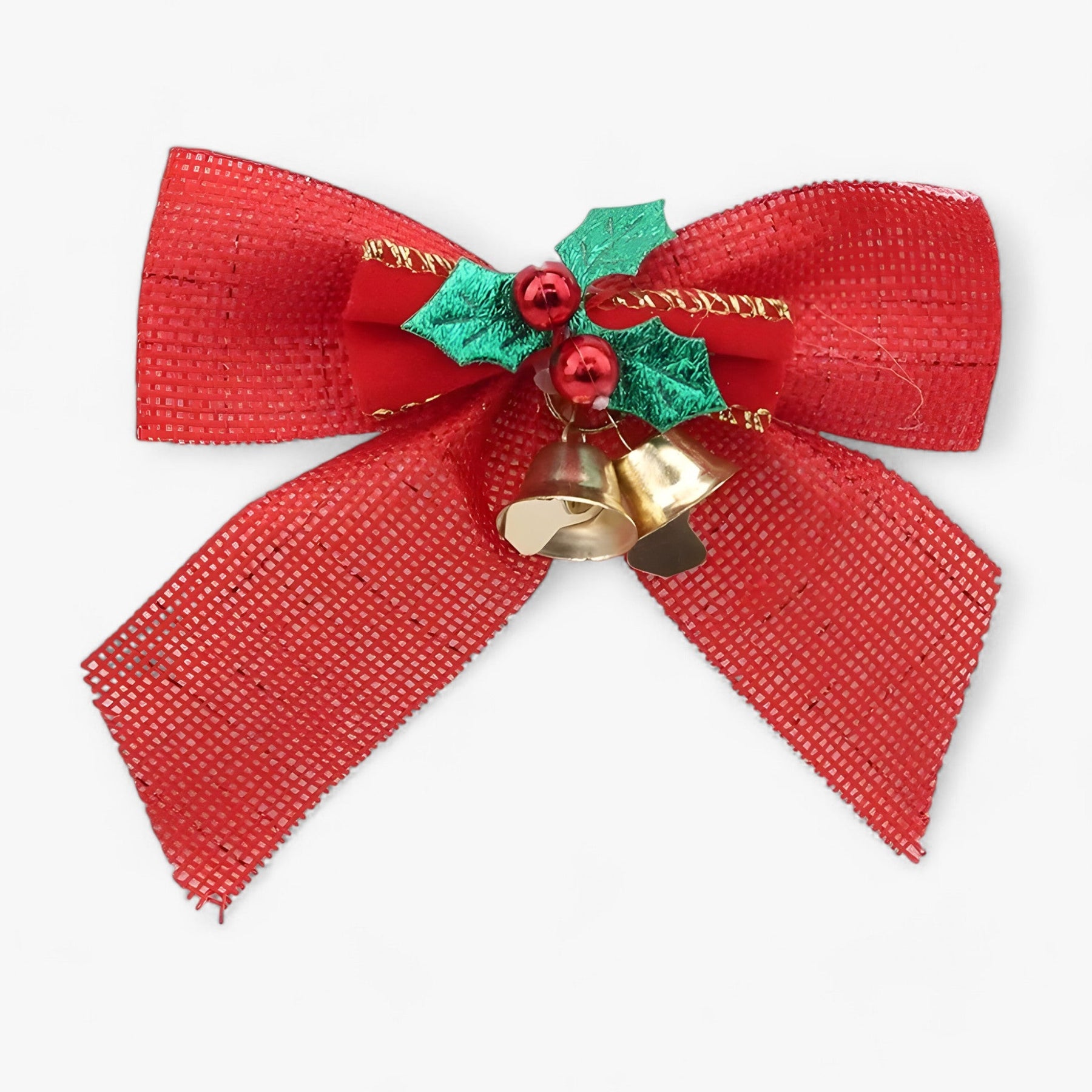 home & garden : Clara | Kerstboomstrik - Feestdecoratie met Belletjes voor Huis en Tuin in van Pantinoshop