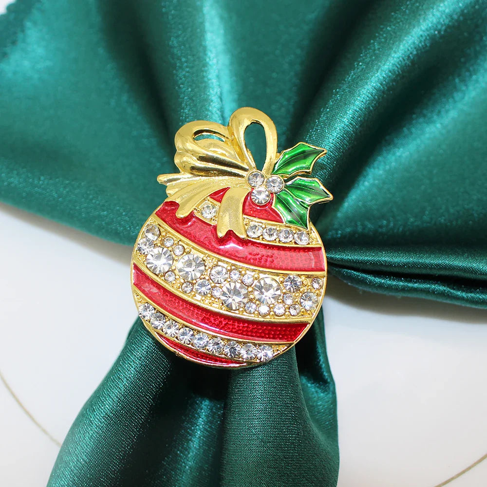 home & garden : Vakantie Elegantie | 6 Kerstservettenringen met Dennenappels - Perfect in J van Pantinoshop