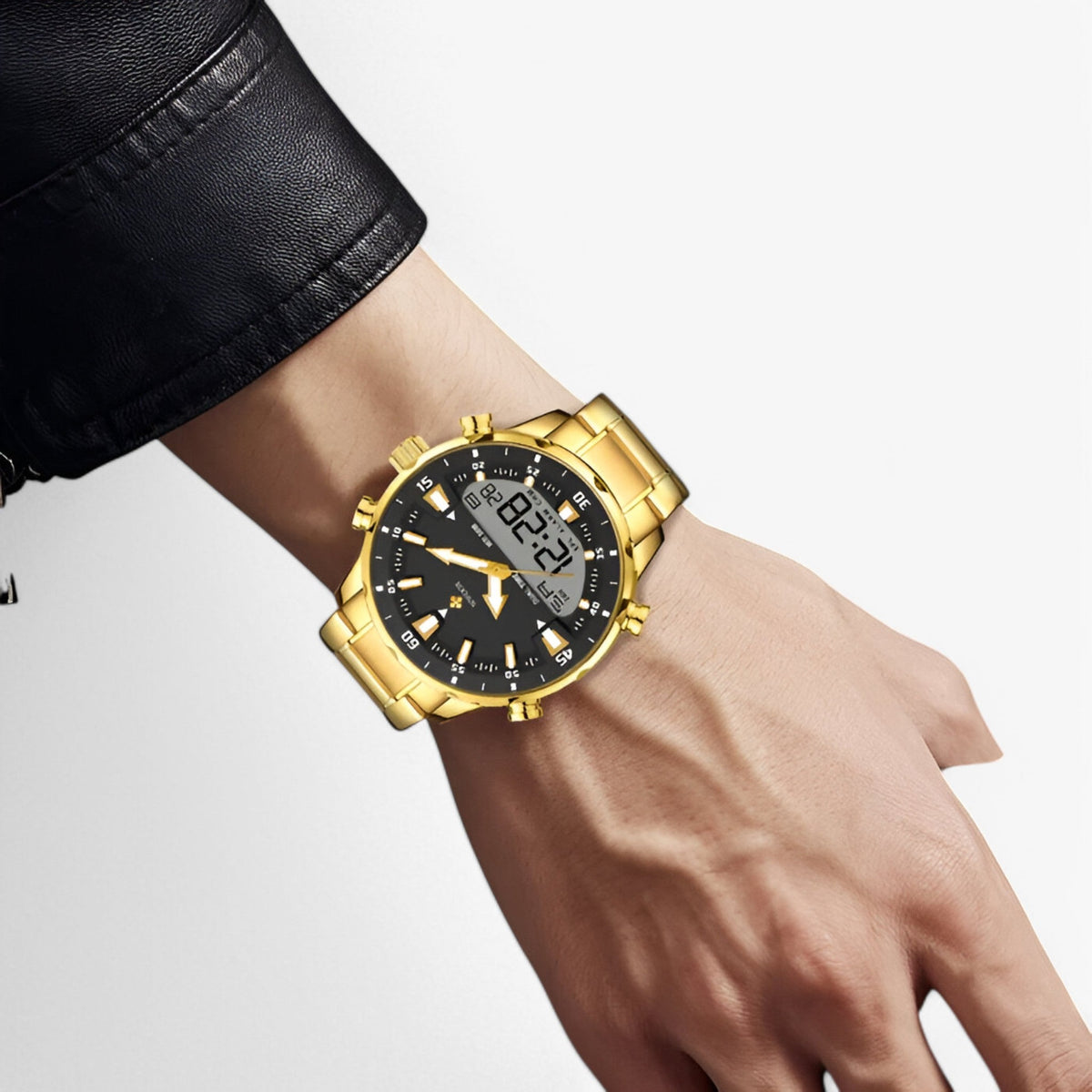 watches : Dario | Roestvrijstalen militair sporthorloge in van Pantinoshop