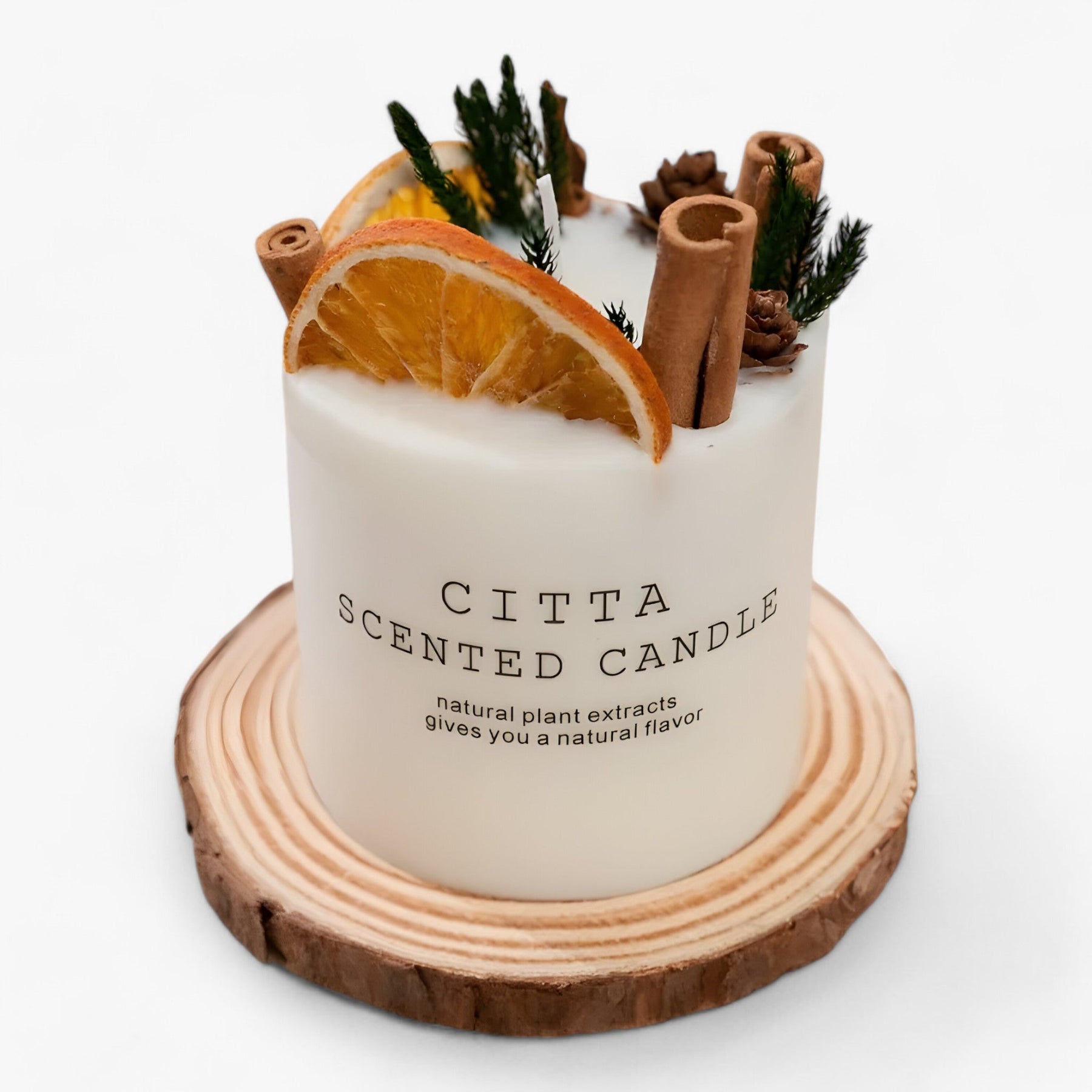 home & garden : Lelie - Sojawas Geurkaars - Ontspannende Aromatische Decoratie voor Feestdagen en Bruiloften in A4 van Pantino