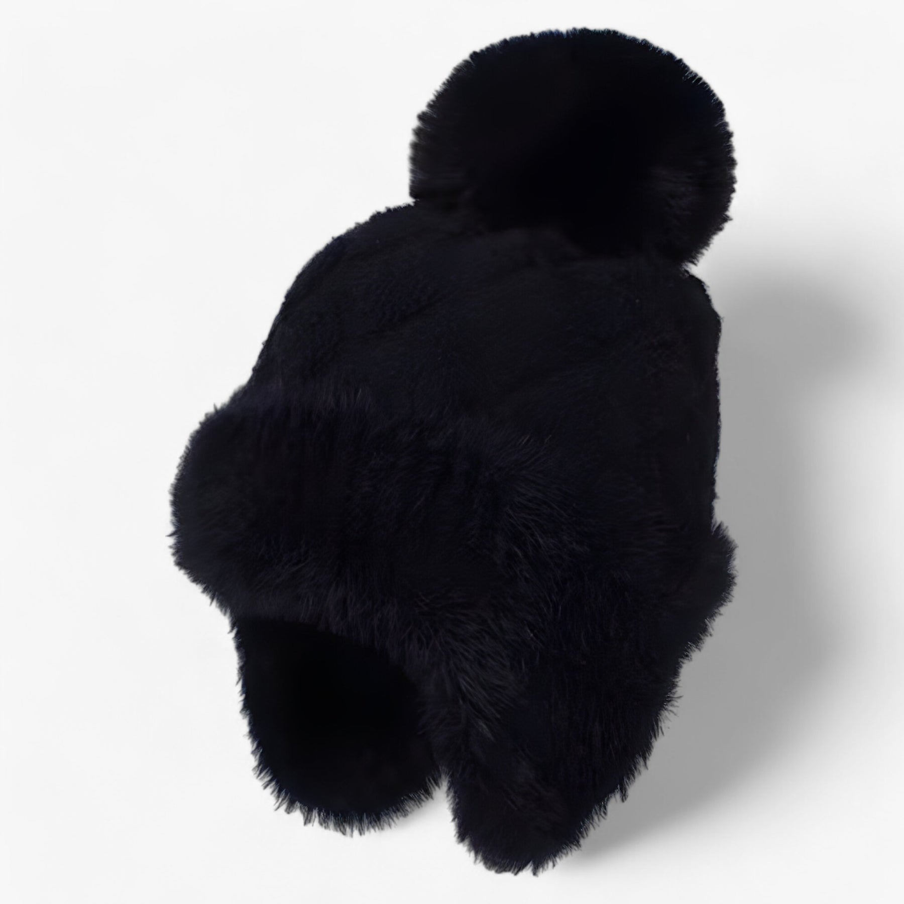 men's fashion : Skyler | Warme Gevoerde Wintermuts - Stijlvolle Bescherming Tegen de Kou in Zwart van Pantinoshop
