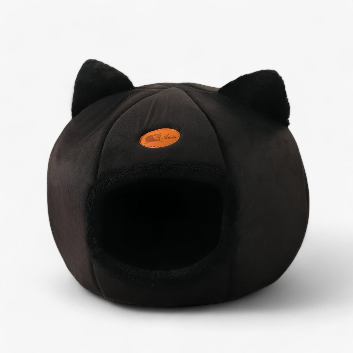 pets : Snuggy | Warm Winter Dierenmand in zwart van Pantinoshop