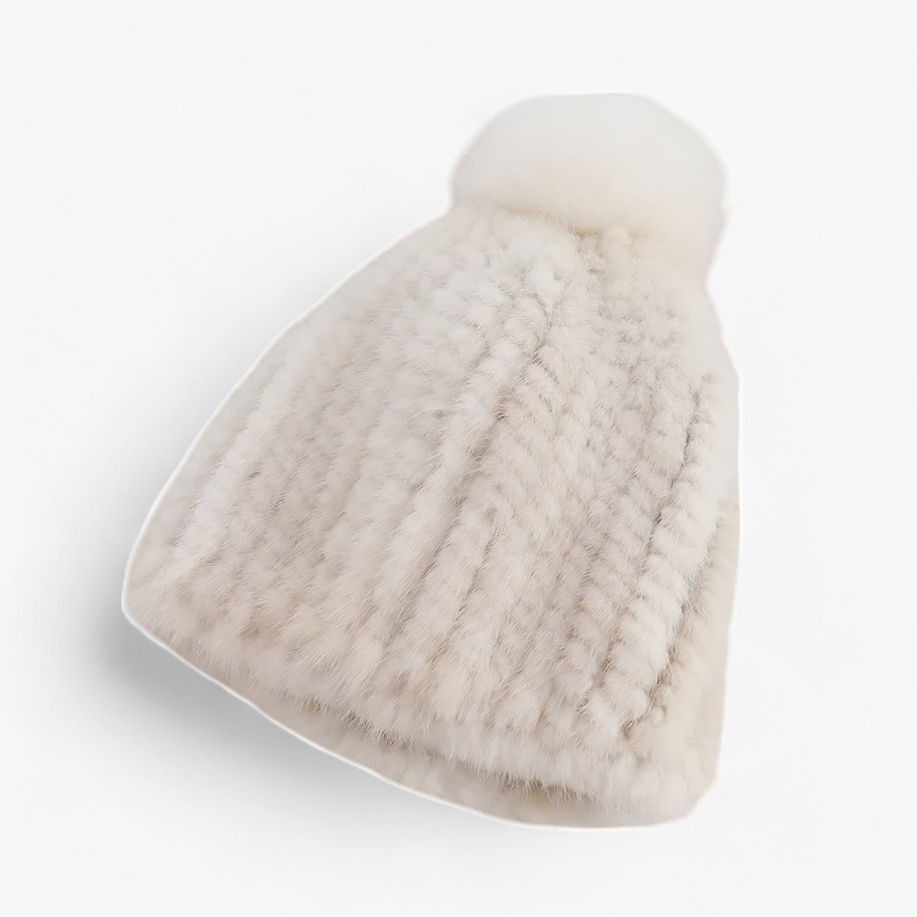 men's fashion : Camille | Luxe Marterbont Hoed - Winterse Warmte & Elegantie in Zonlichtkleur Één maat van Pantinoshop