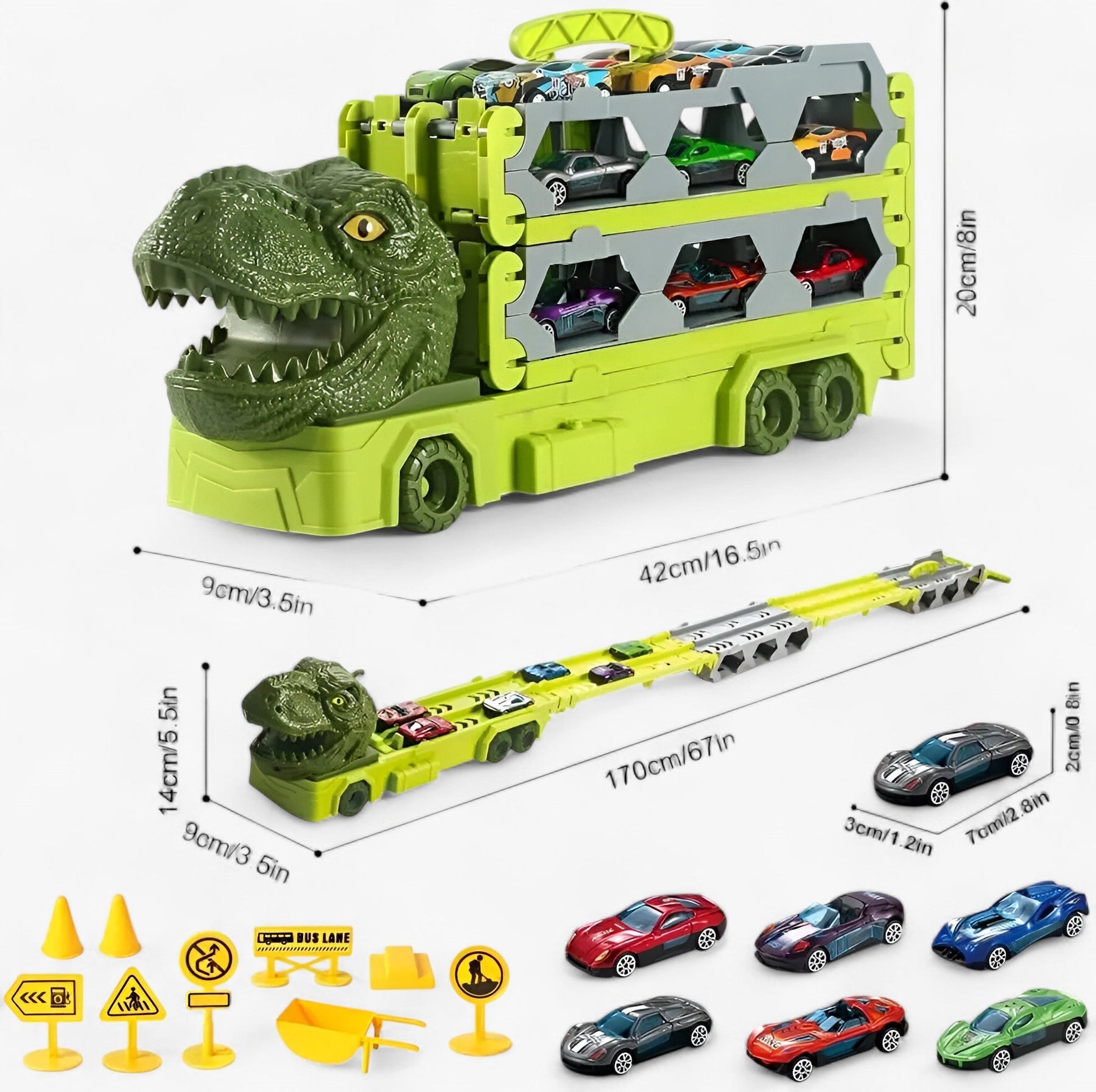 pets : Rex | Dinosaurus Race Truck - Eindeloos plezier in van Pantinoshop