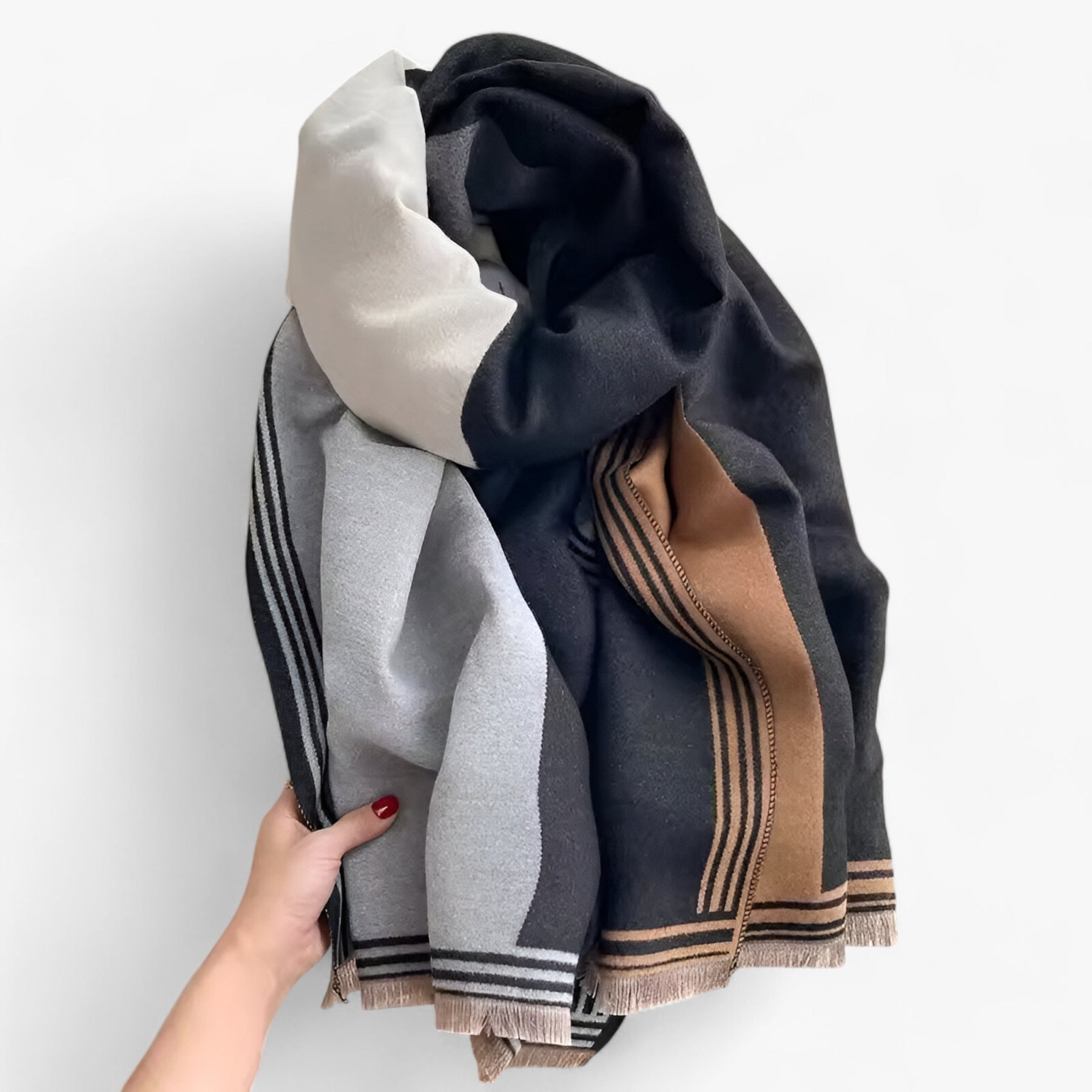 Valeria | Luxe Kasjmier Sjaal – Elegantie en Warmte in Één - €25 : Valeria | Luxe Kasjmier Sjaal – Elegantie en Warmte in Één in van Pantinoshop
