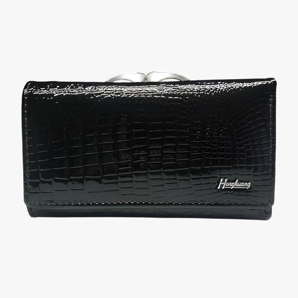 Regina | Luxe damesportemonnee van leer - Elegant en praktisch- €25 : Regina | Luxe damesportemonnee van leer - Elegant en praktisch in zwart van Pantinoshop