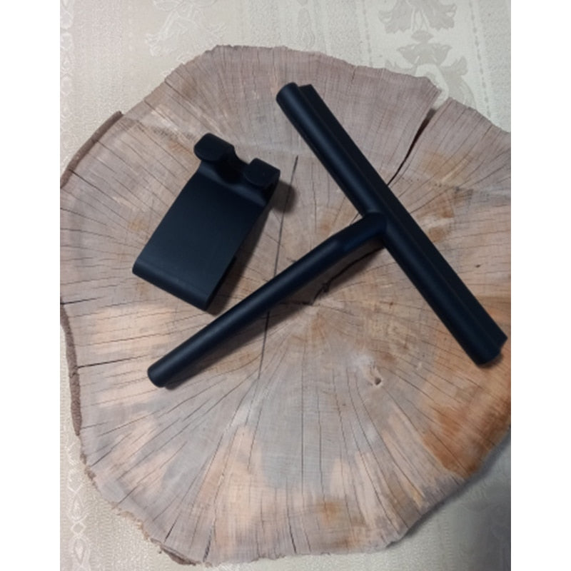 home & garden : Ramentrekker met ophanghaak | Black | Handig voor in de douche in van Pantino