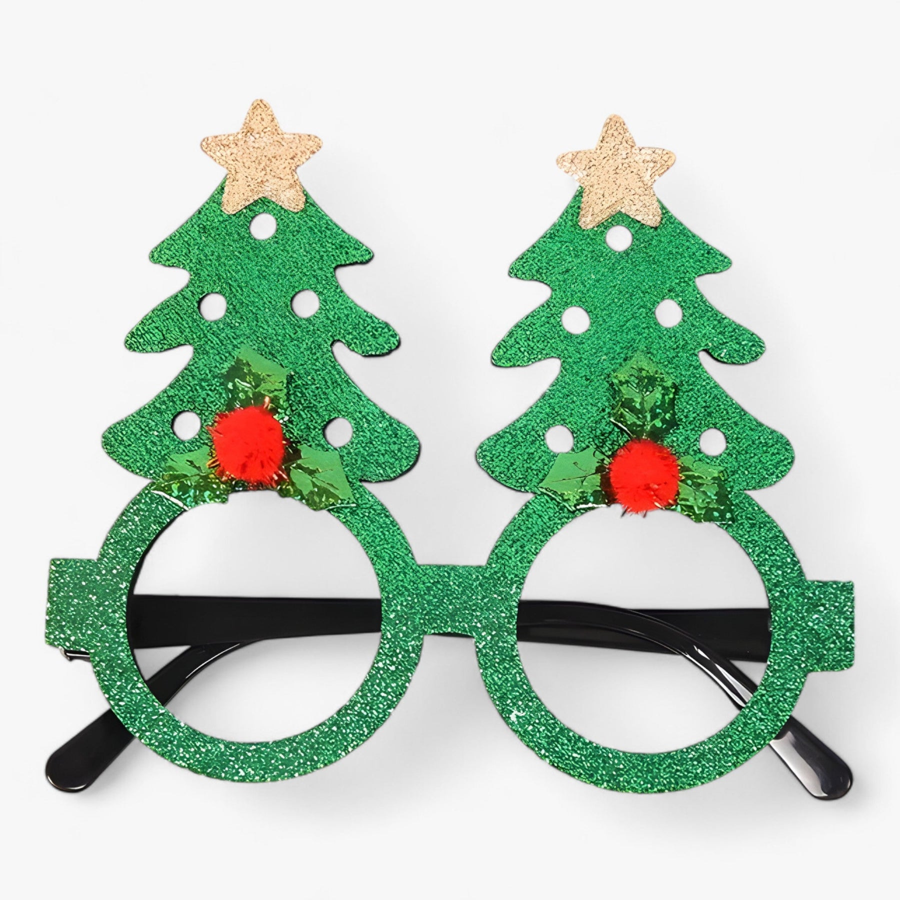 accessories : Feestelijke Celebrant | Kerstbril met Kerstman, Kerstboom en Sneeuwman - Leuk Accessoires voor Feestelijke Foto's in O van Pantinoshop