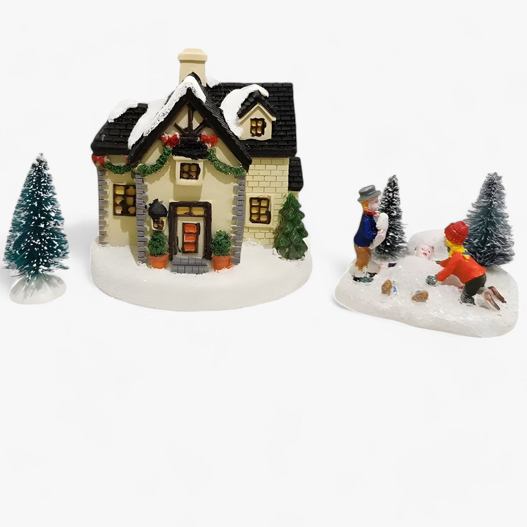 home & garden : Oscar | Village-kerstfiguren - Voeg feestelijke charme toe aan uw kerstdisplays in van Pantino
