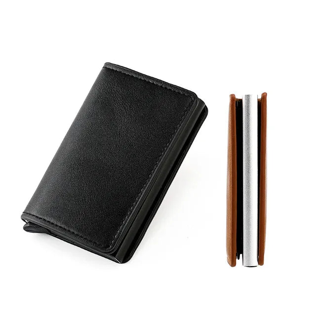 bags : Romeo RFID Wallet™ - bescherming van al je pasjes tegen diefstal! in Zwart (zonder gesp van Pantino