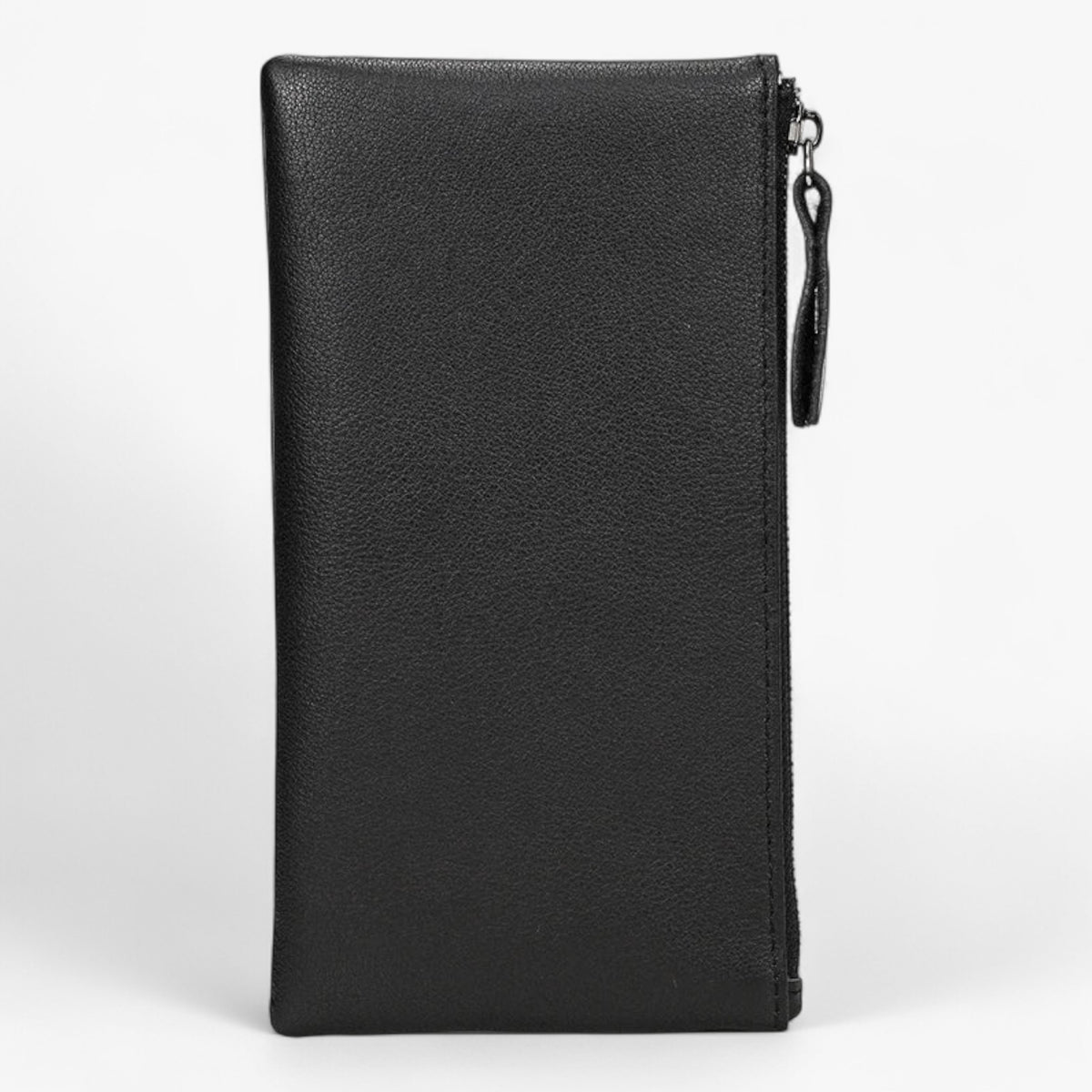 bags : Lederen Portemonnee Heren – Grote Capaciteit in Zwart van Pantino