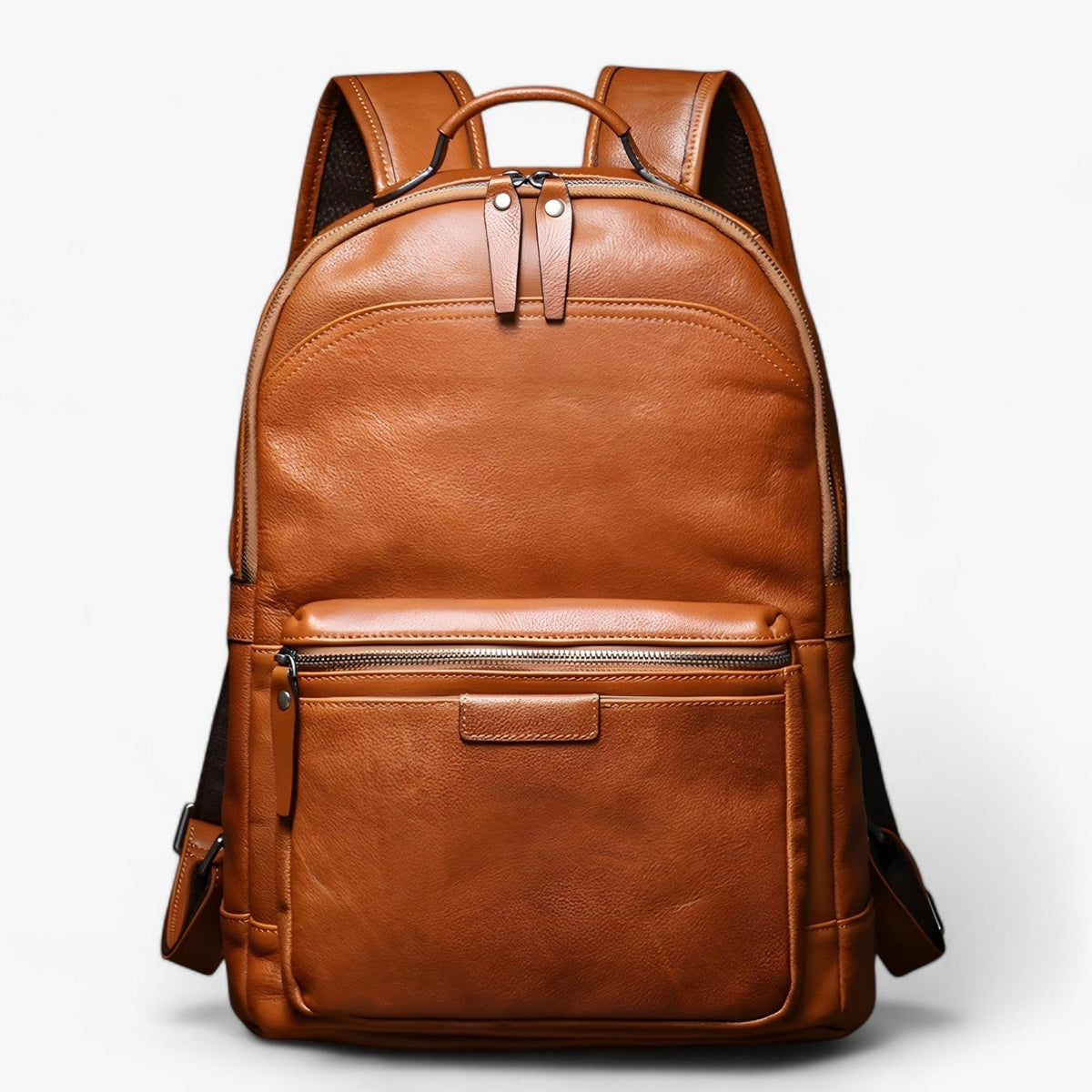 bags : Diogo Luxe Leren Laptoprugzak - Stijlvol en Ruim in van Pantinoshop