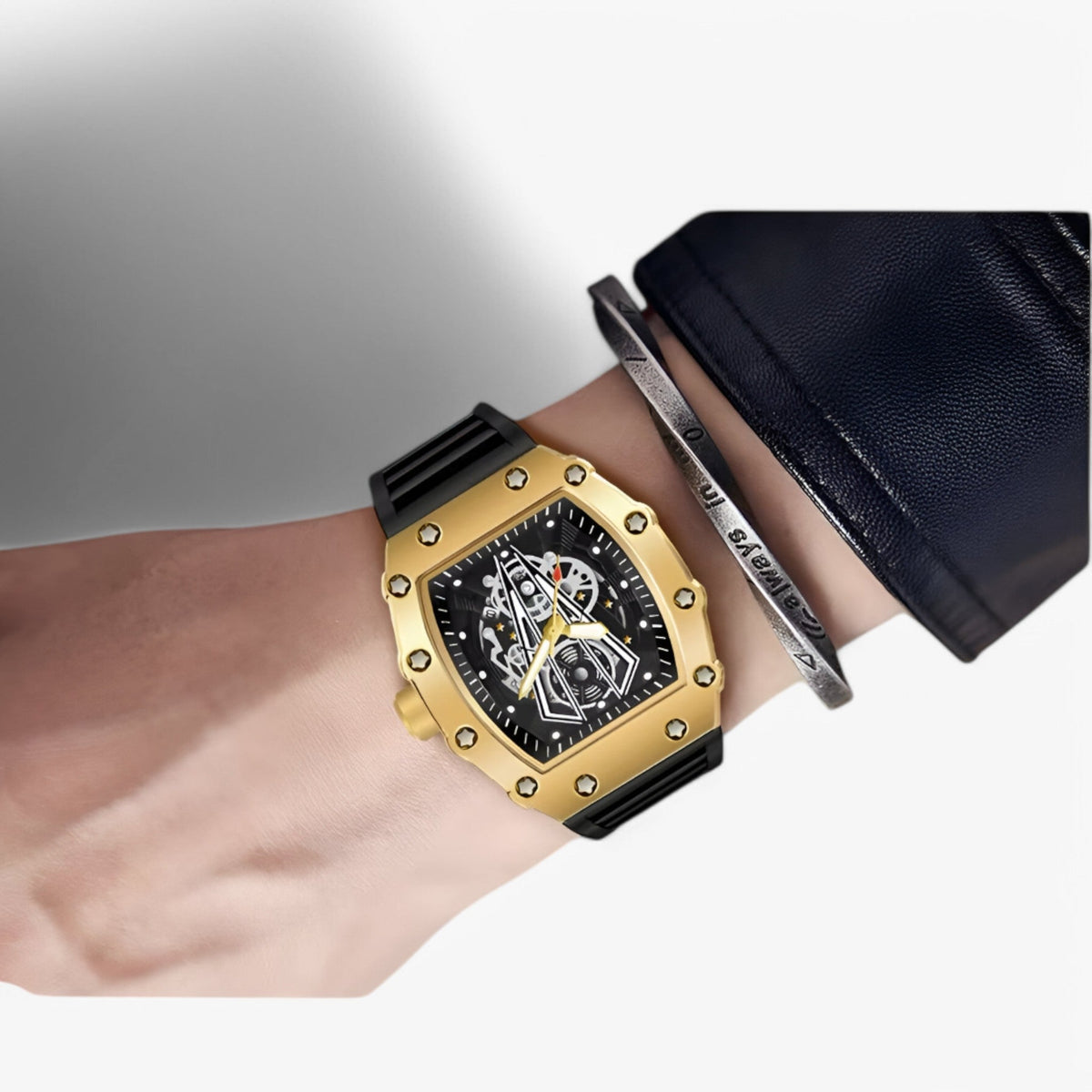 watches : Adelmo | Vierkant luxe sporthorloge in van Pantinoshop