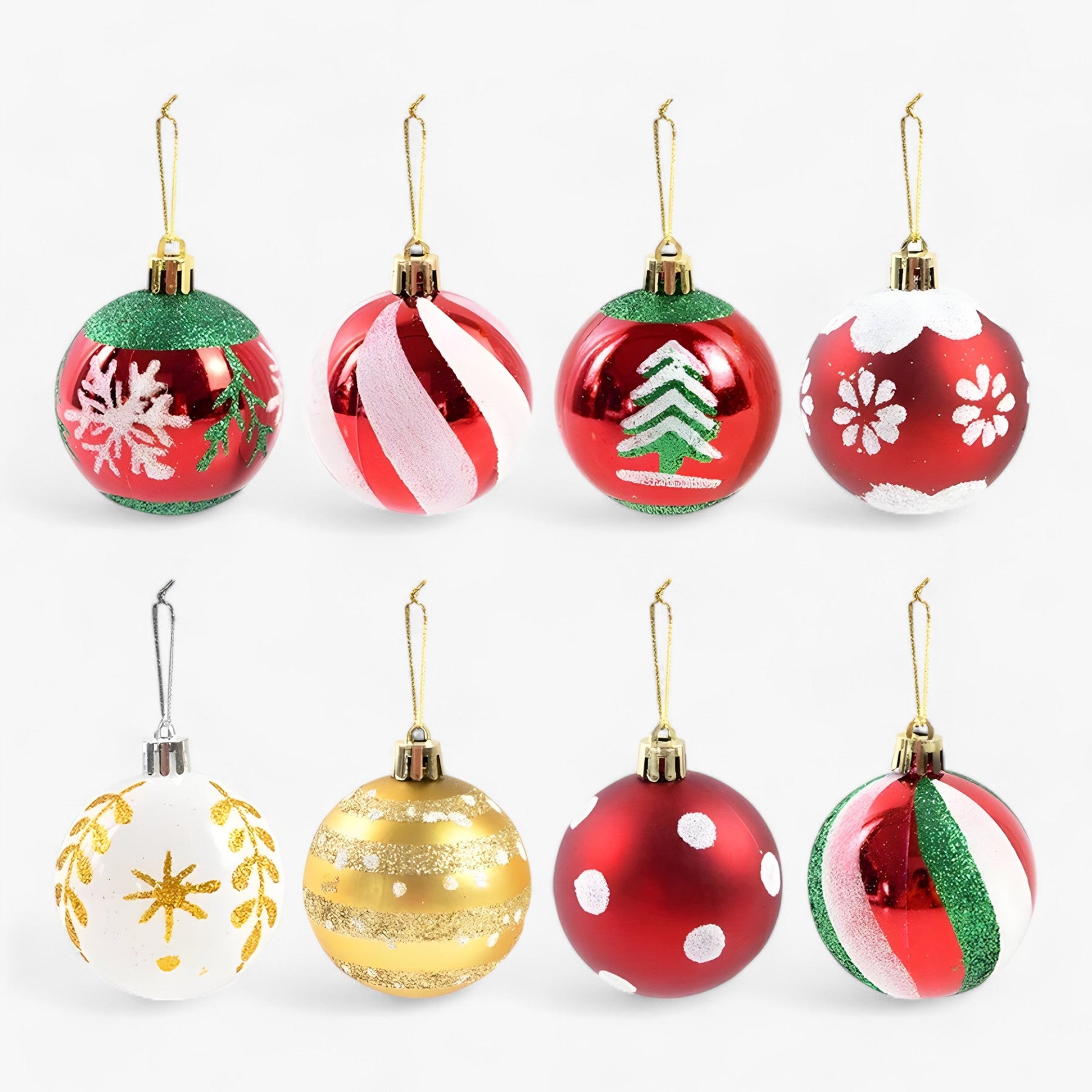 home & garden : Kerstmis | 6 stuks kerstballen - ideale decoratie voor de boom in van Pantinoshop