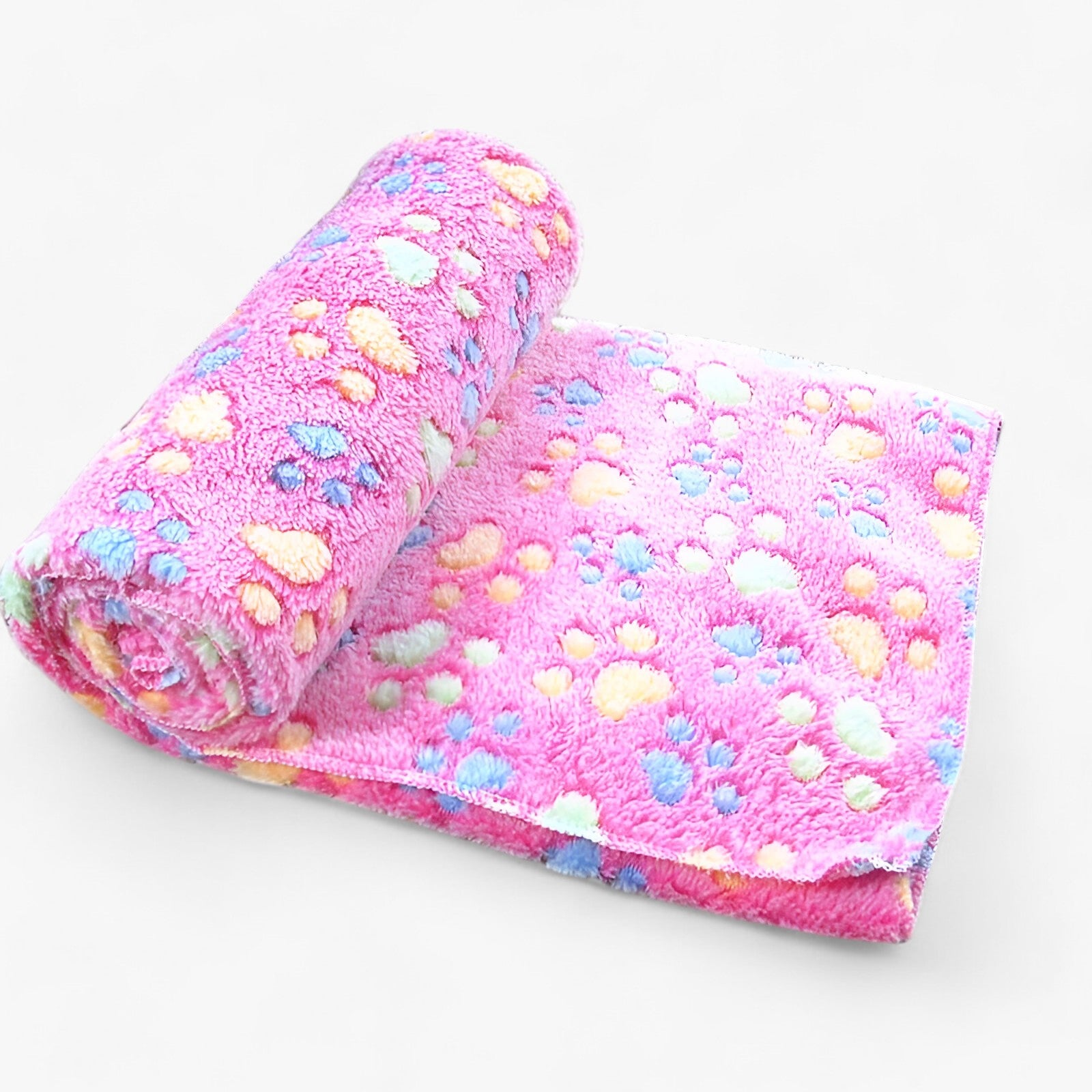 CozyPaw | Warme Fleecedeken voor Huisdieren - €25 : CozyPaw | Warme Fleecedeken voor Huisdieren in Roze 60X40 cm van Pantino