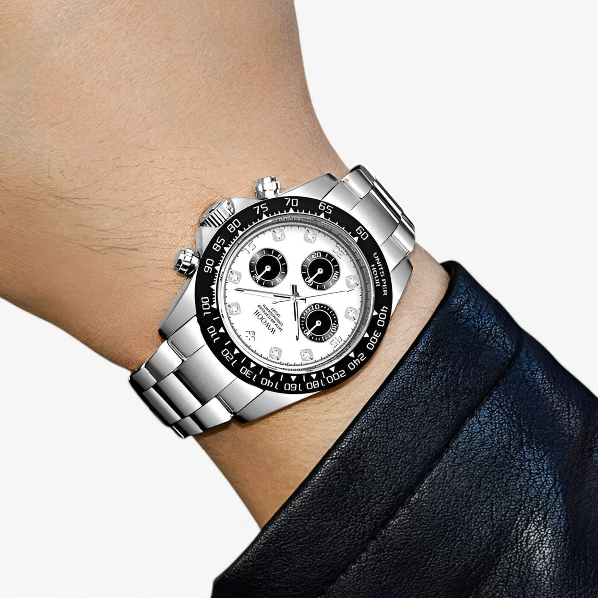 watches : Kasmir | Luxe Chronograafhorloge van Roestvrij Staal in van Pantinoshop