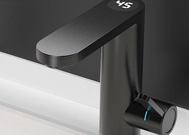 home & garden : Anaya - Elektrische boiler Warmwaterkraan in Mat zwart van Pantino