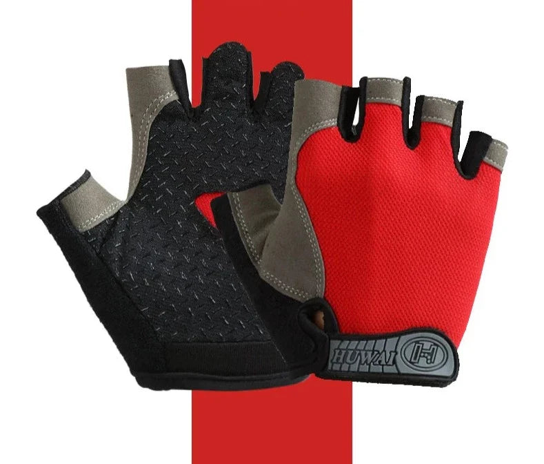 outdoor equipment : GripMaster Antislip Sport Handschoenen - Koel, Comfortabel, Duurzaam. in Rood van Pantino