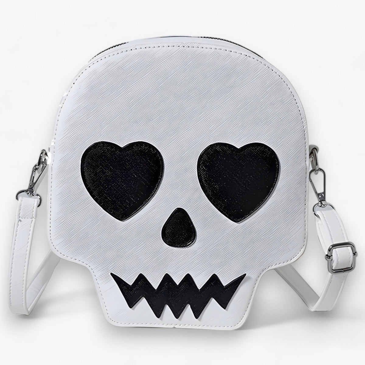 bags : Burton | Ghost-schoudertas - Speelse Halloween-stijl in Wit van Pantino