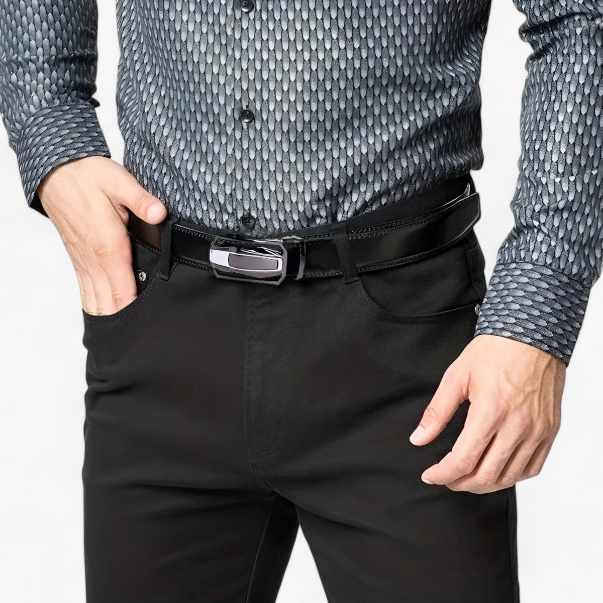 men's fashion : Erik | Echt Leren Riem met Stijl en Duurzaamheid in van Pantinoshop