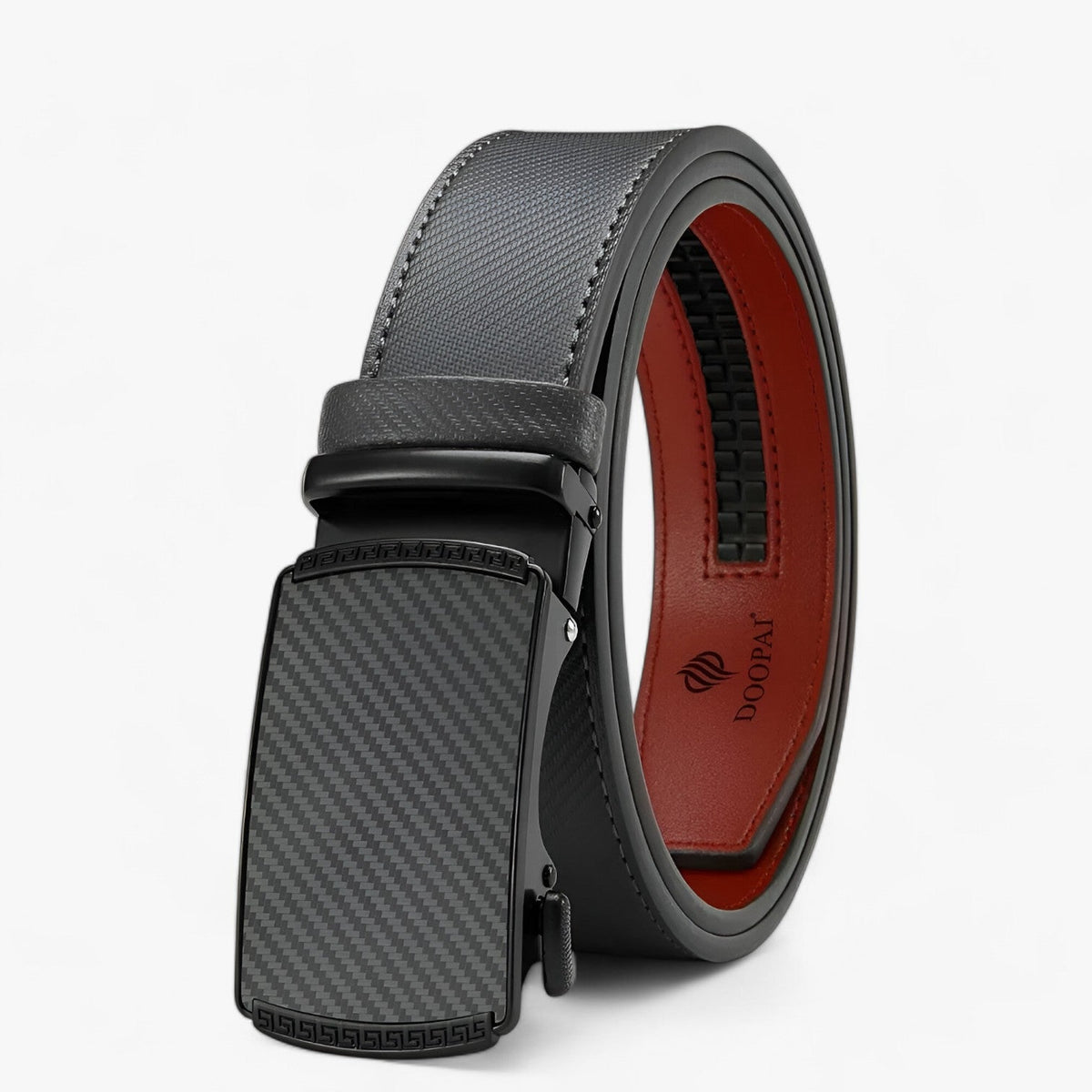 men's fashion : Coen | Luxe Leren Automatische Riem met Verstelbare Gesp in van Pantinoshop