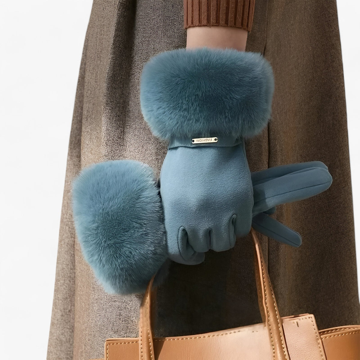 accessories : Emma | Elegante Touchscreen Handschoenen voor Warme Winterdagen in van Pantino
