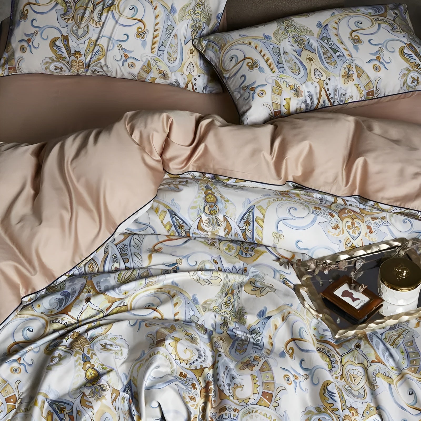 home & garden : LuxeFlamingo Beddings - Luxueus Katoenen Beddengoed in Familie Hoeslaken van Pantino