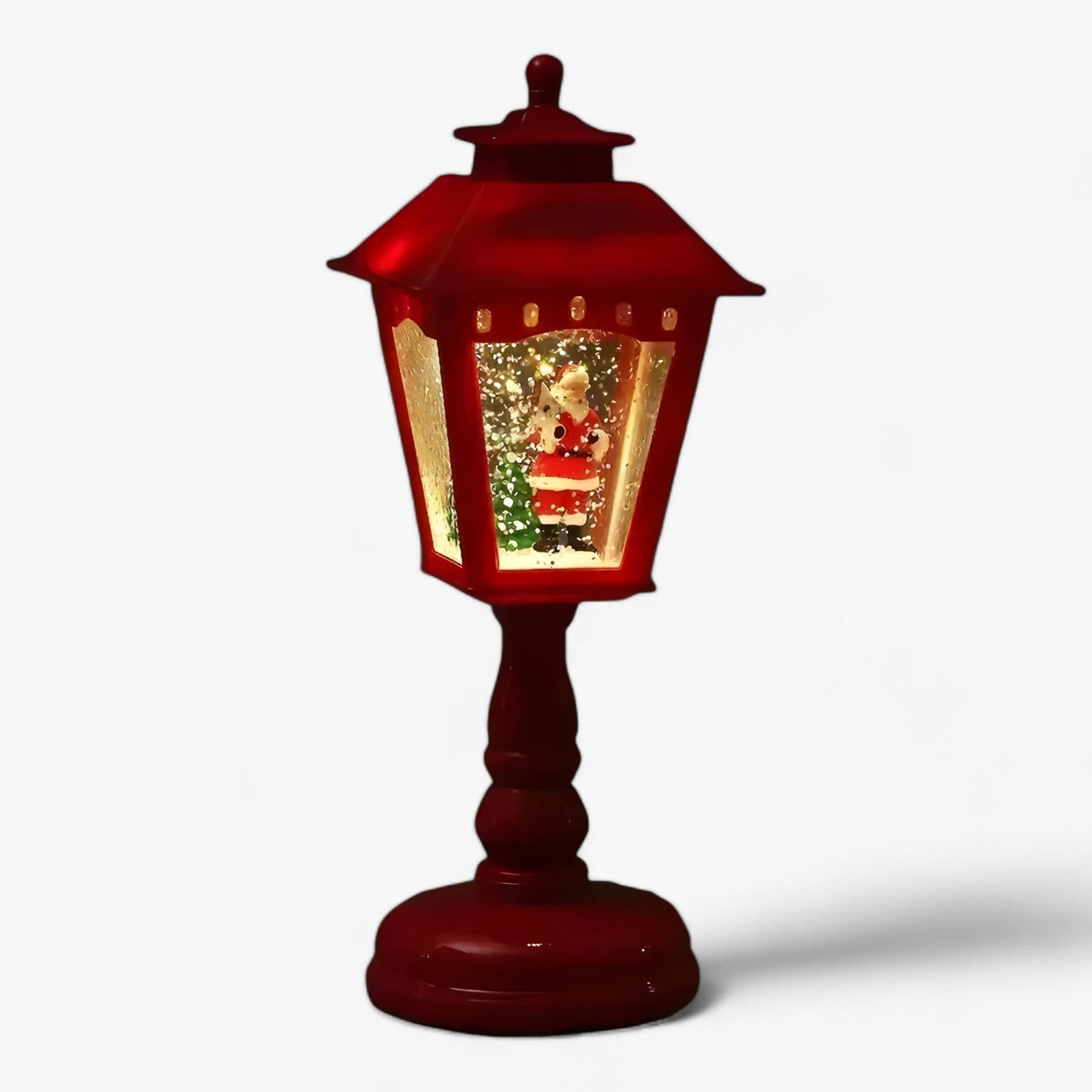 home & garden : Santa's Lantaarn | Kerstlichtlijn met Windverlichting - Verlicht Uw Feestdecoratie in A van Pantinoshop
