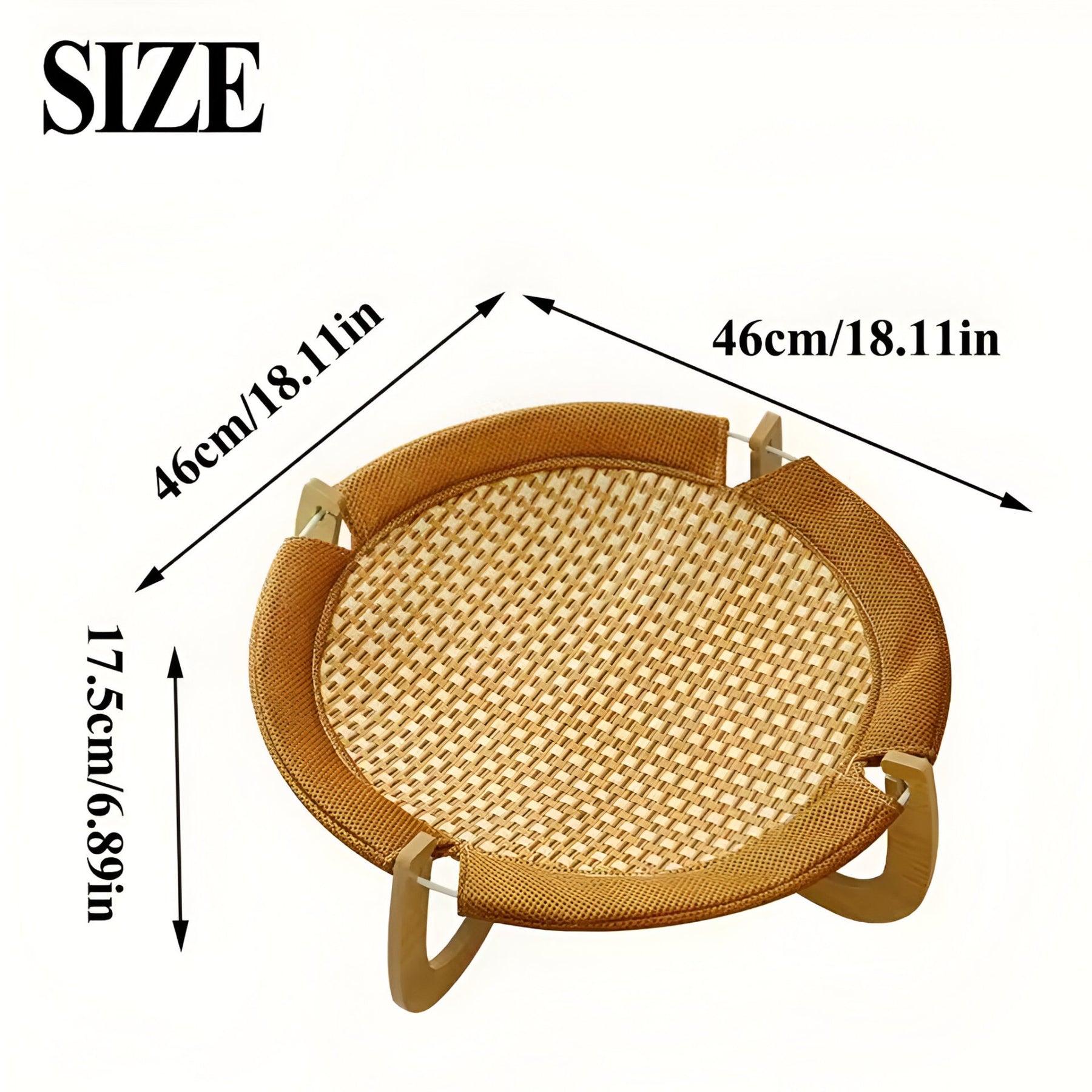 pets : Nova | Houten kattenbed met stevige hangmat in van Pantinoshop