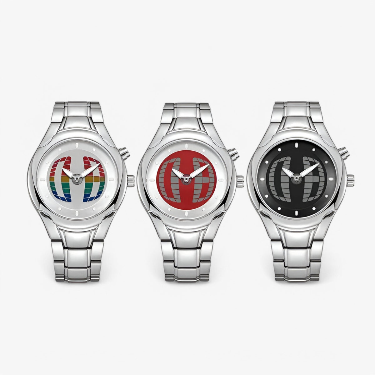 watches : Armand | Retro roestvrijstalen horloge in van Pantinoshop