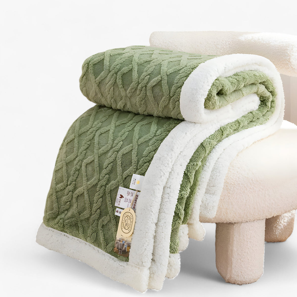 home & garden : Yara | Warme Sherpa Deken - Winterse Knusheid in 2 van Pantinoshop