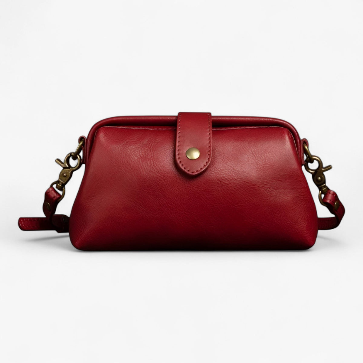 bags : Elegante Schoudertas – Compacter Design en Lichtgewicht in Rood van Pantinoshop