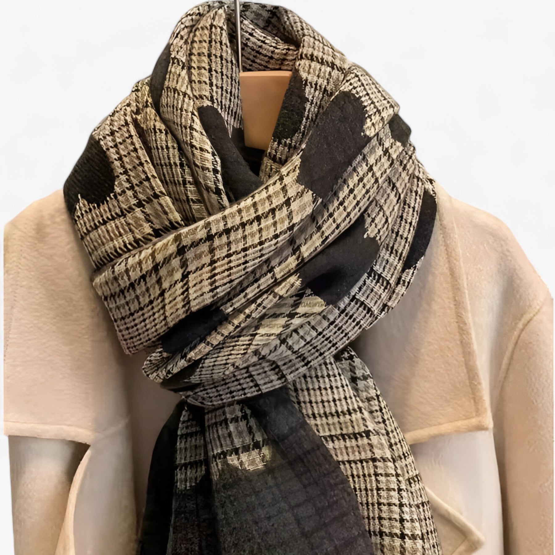 accessories : Amara | Dubbelzijdige Kasjmier Sjaal – Warme Luxe met Stijlvol Design in van Pantinoshop