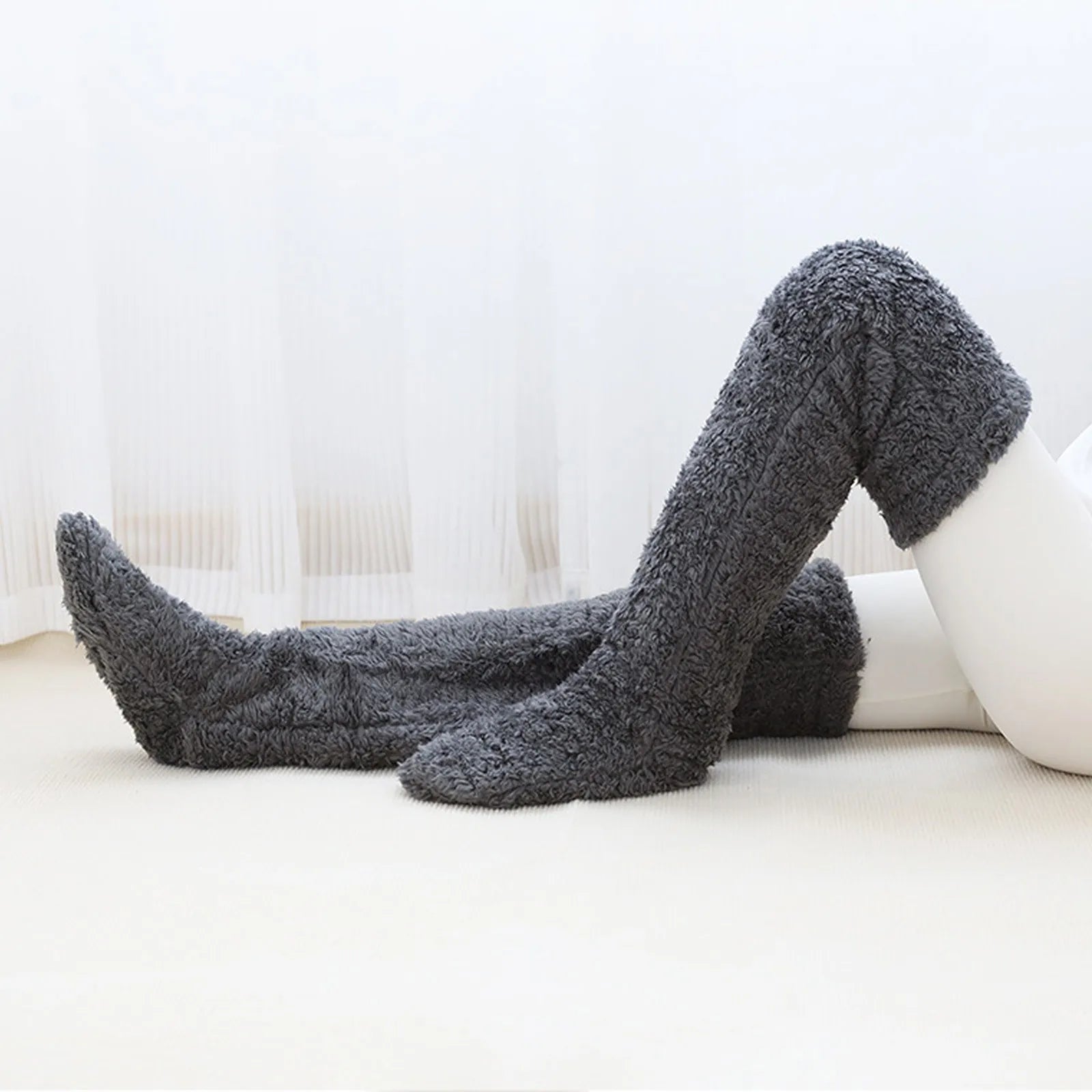 men's fashion : ComfySocks - Blijf knus en warm deze winter! in Zwart One Size van Pantino