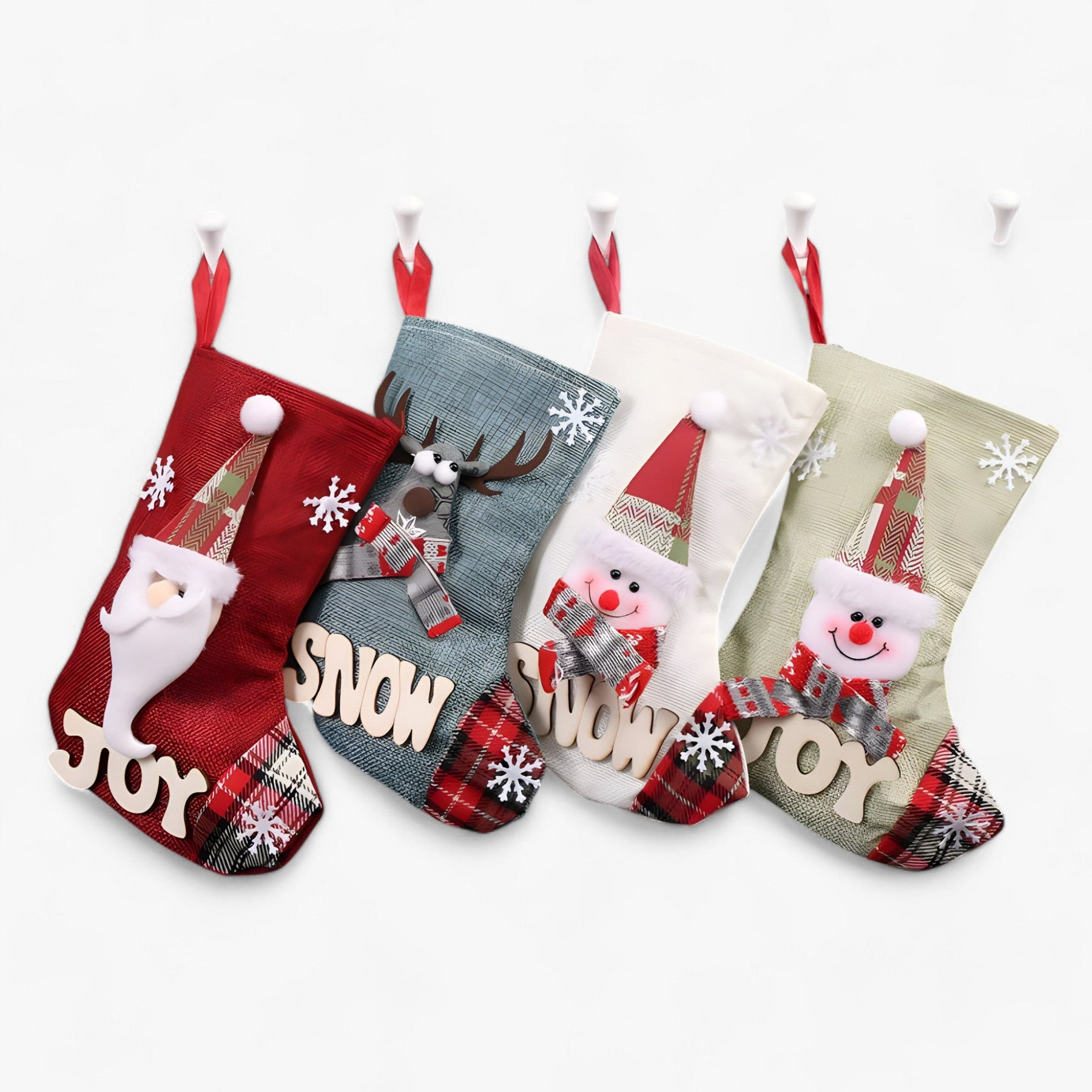 home & garden : Amma | Kerstklaar Sokken Sneeuwman - Feestelijke Decoratie voor het Huis in van Pantinoshop
