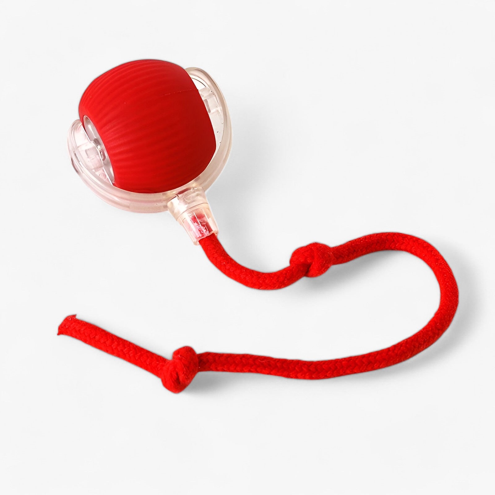 Luna | Slimme Speelbal voor Katten - €25 : Luna | Slimme Speelbal voor Katten in Rood van Pantinoshop